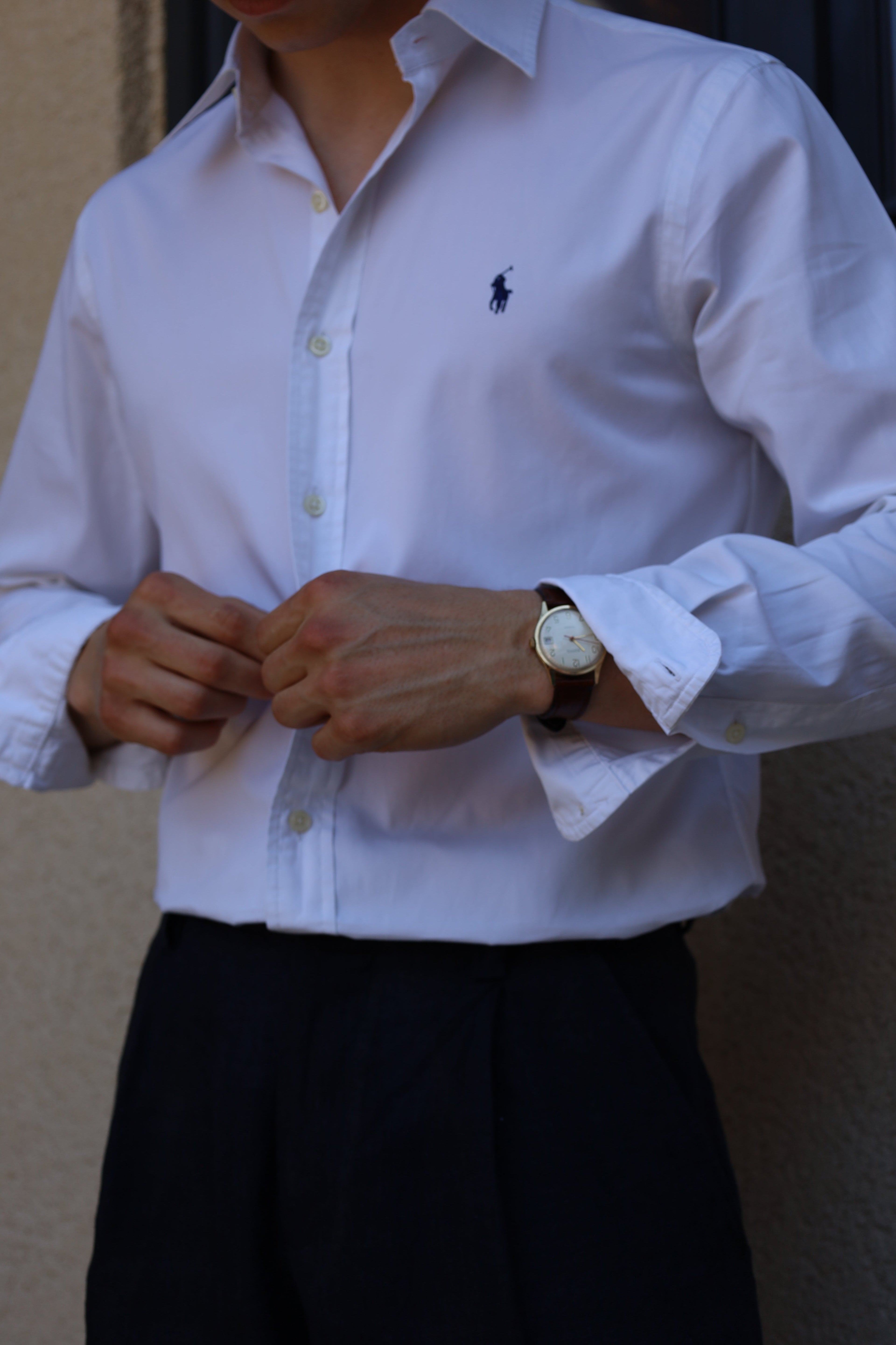Comment porter une chemise Oxford Ralph Lauren ?