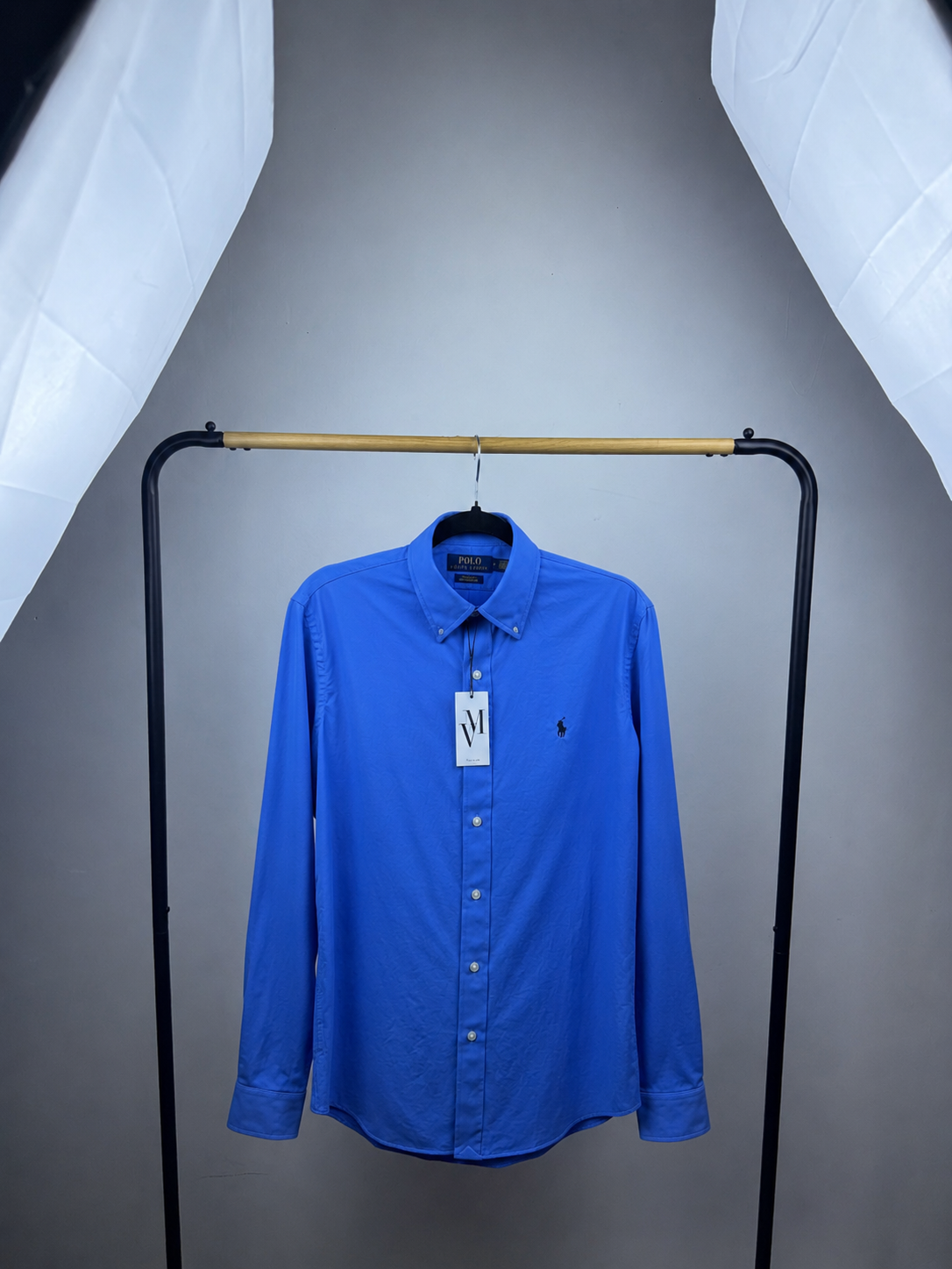 Maison Vallin|Chemise Ralph Lauren—Bleu Amalfi