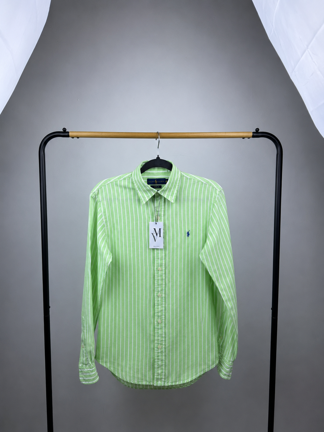 Maison Vallin|Chemise Ralph Lauren—Vert Citronnier