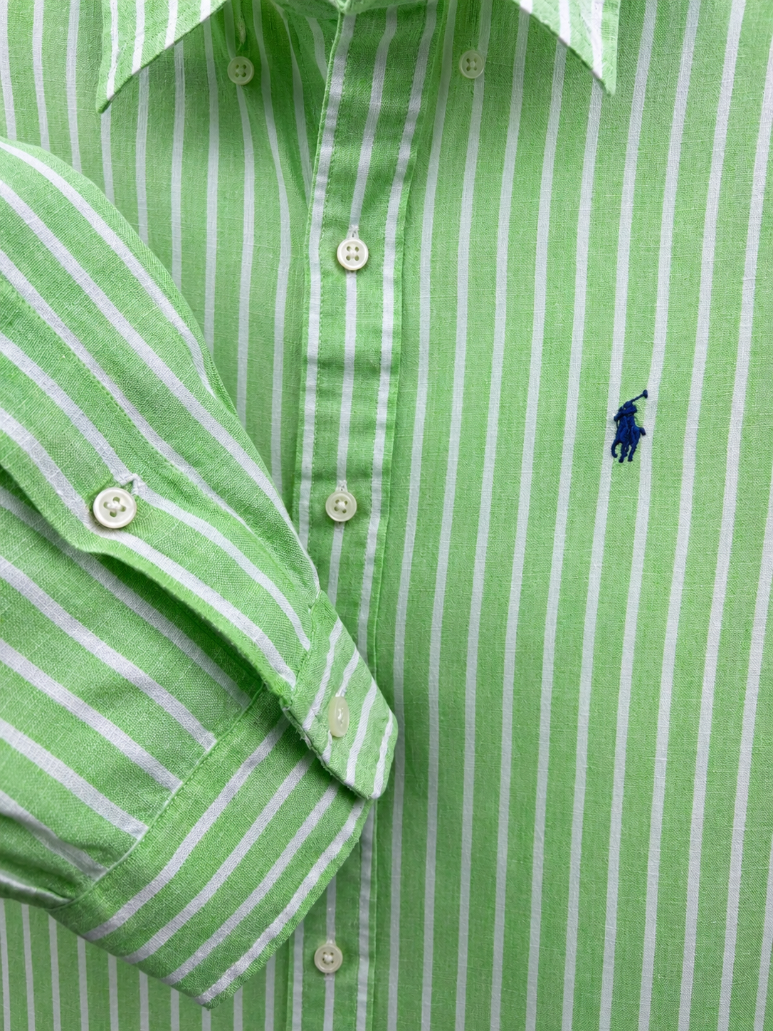 Maison Vallin|Chemise Ralph Lauren—Vert Citronnier