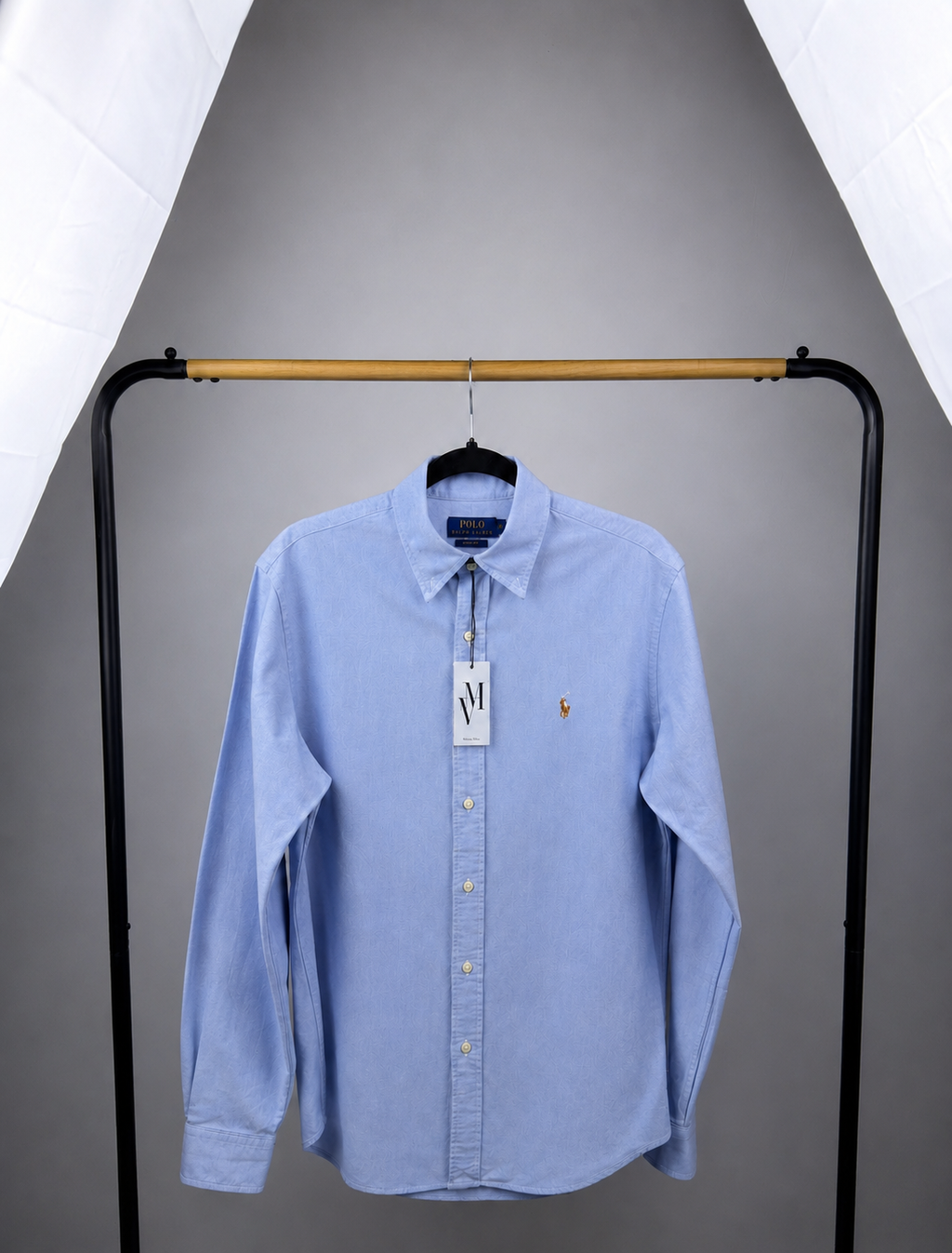Maison Vallin|Chemise Ralph Lauren—bleu Horizon