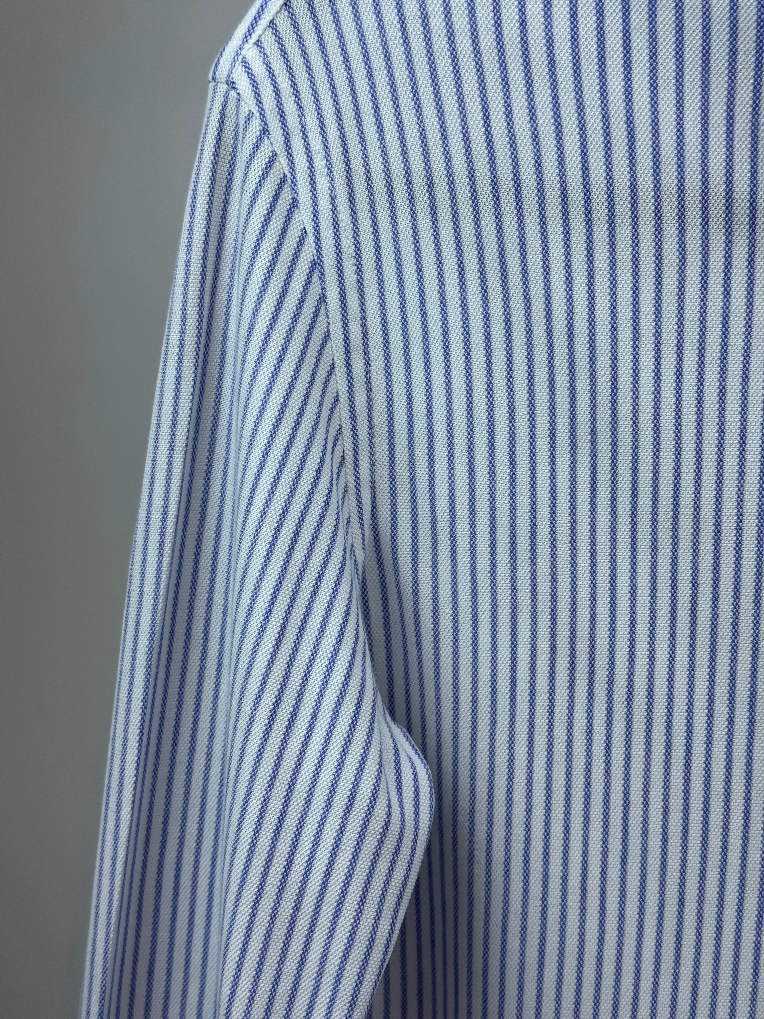 Maison Vallin|Chemise Ralph Lauren—Rayure matin Bleu