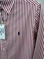 Maison Vallin|Chemise Ralph Lauren—Rayure Rouge