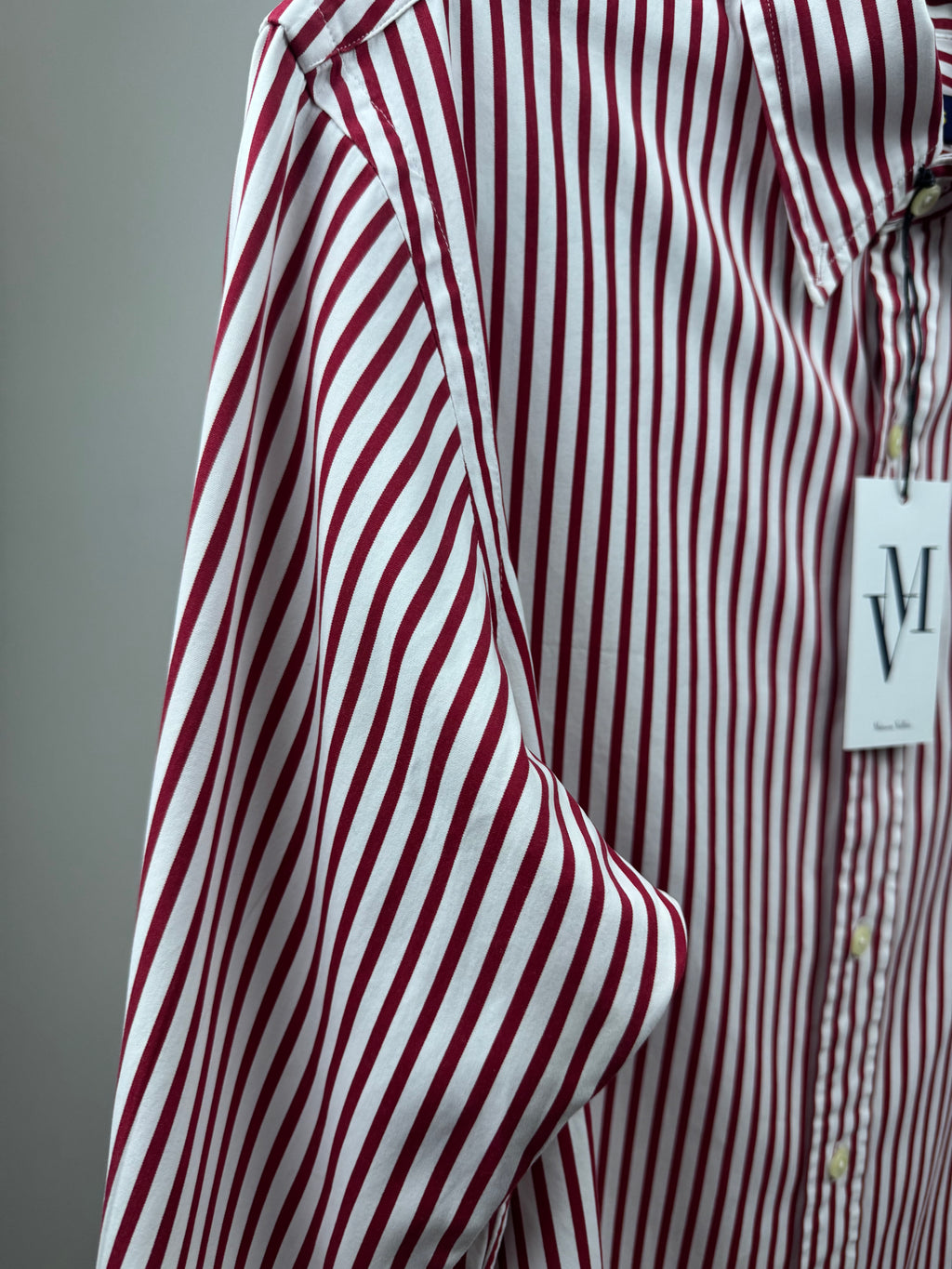Maison Vallin|Chemise Ralph Lauren—Rayure Rouge