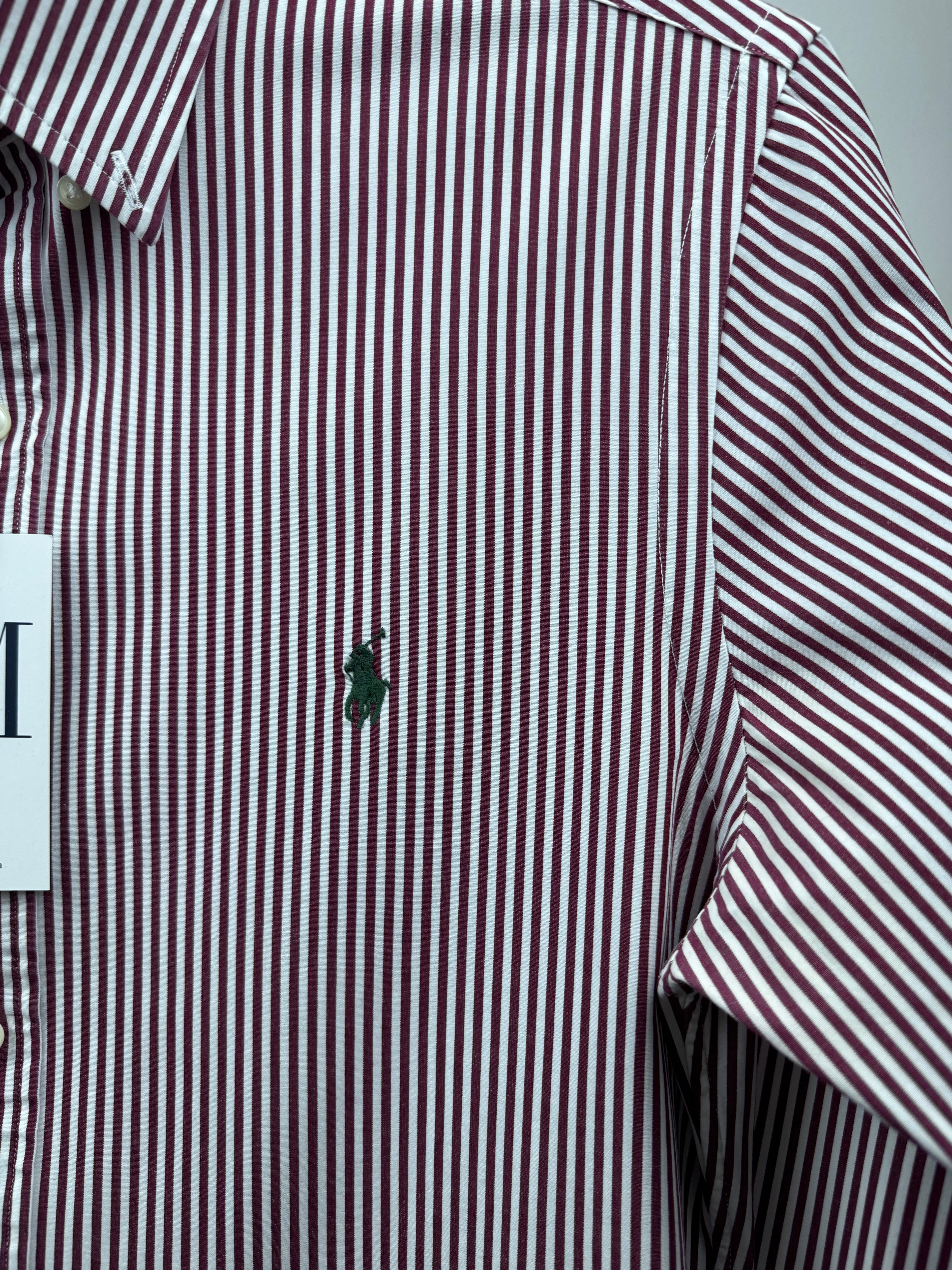Maison Vallin|Chemise Ralph Lauren—Rayure Rouge