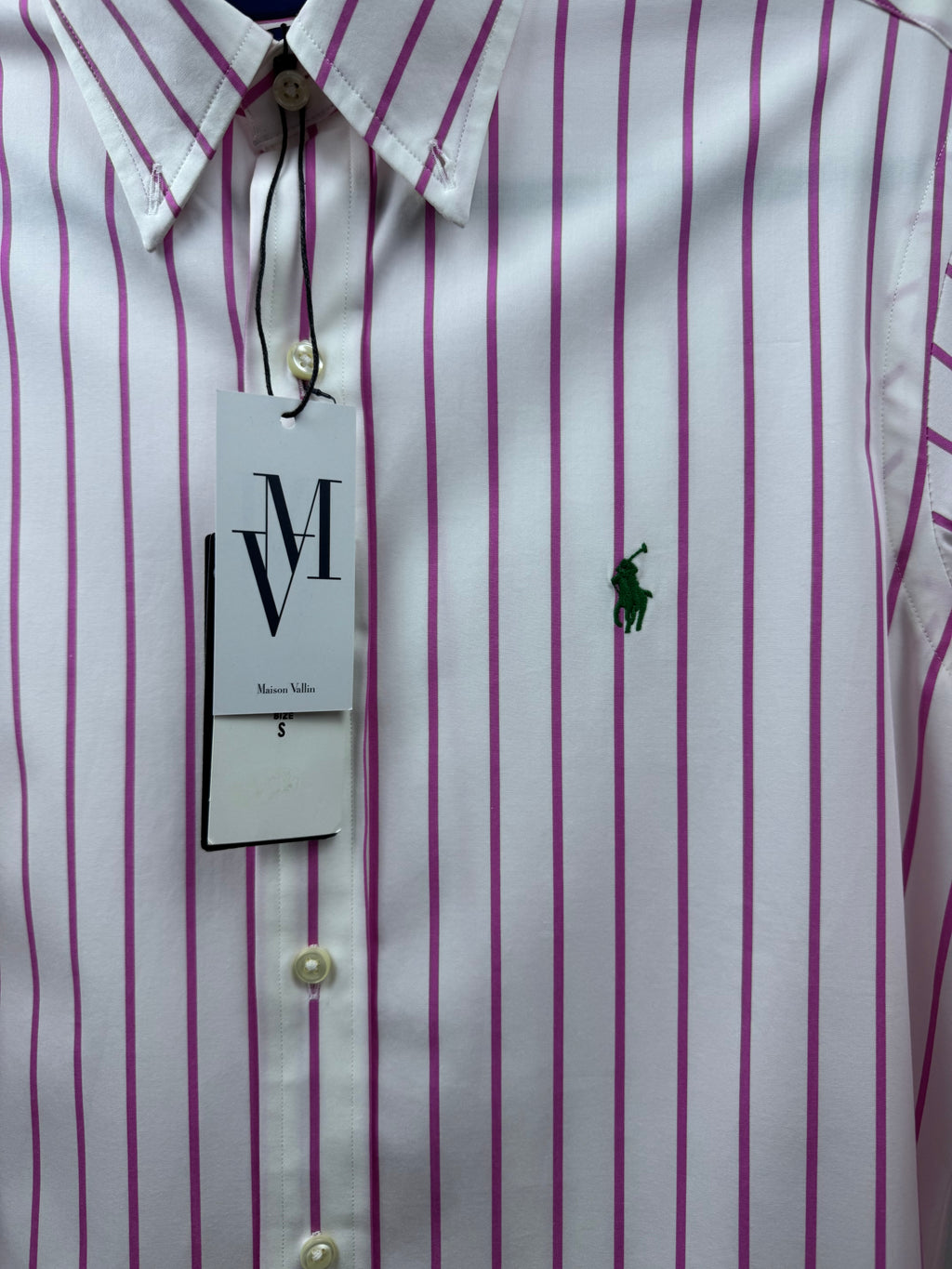 Maison Vallin|Chemise Ralph Lauren—Rose Saint-Tropez