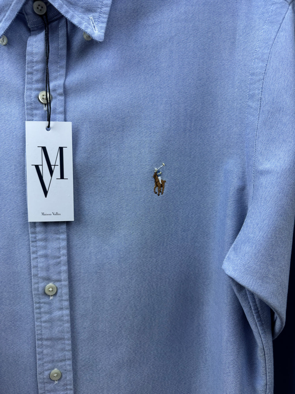 Maison Vallin|Chemise Ralph Lauren—bleu Horizon