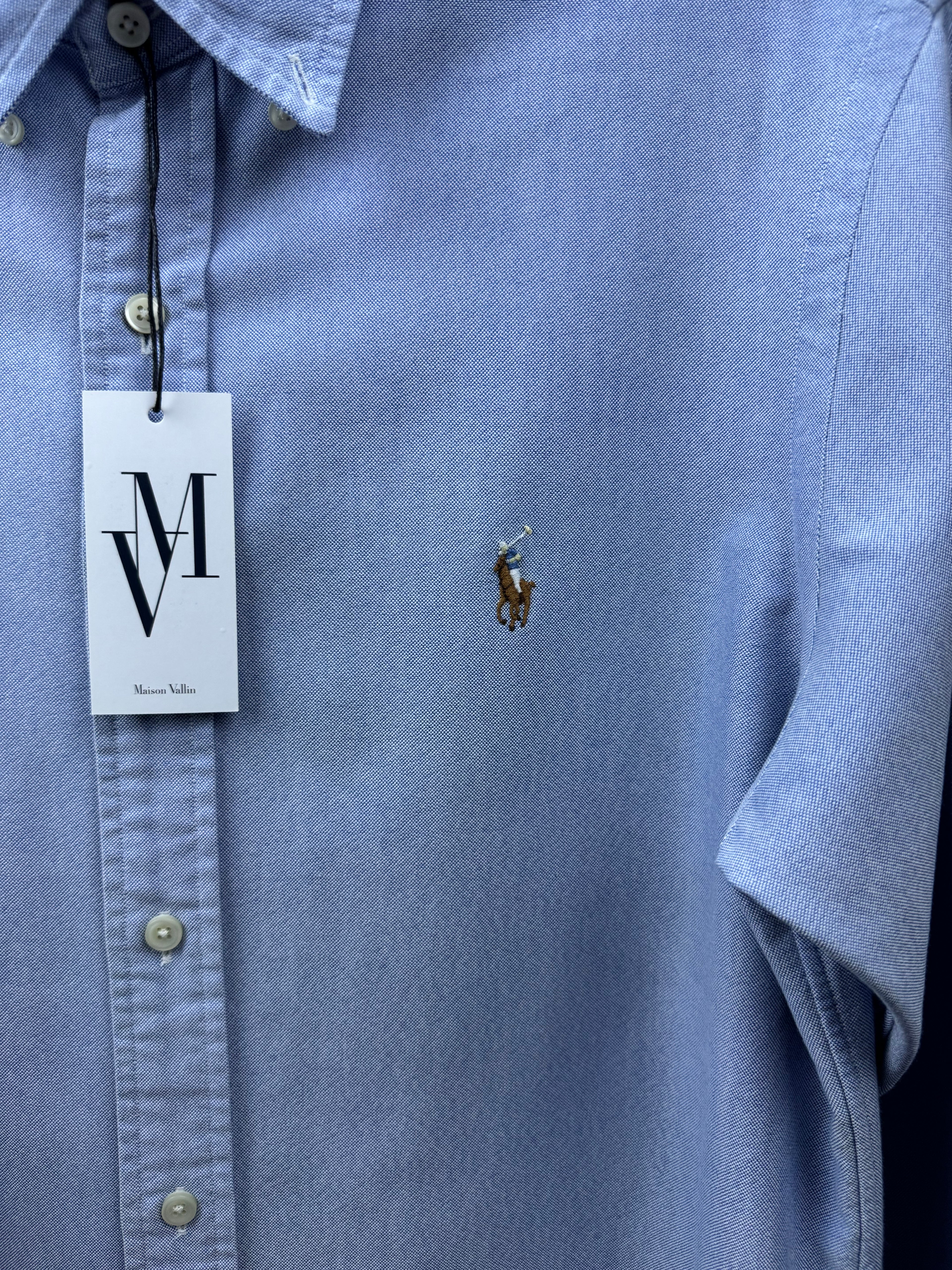 Maison Vallin|Chemise Ralph Lauren—bleu Horizon