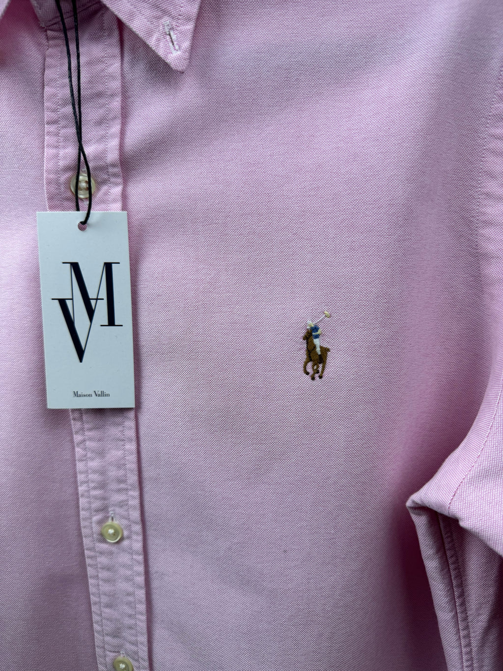 Maison Vallin|Chemise Ralph Lauren—Rose Riviera