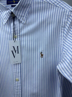 Maison Vallin|Chemise Ralph Lauren—Rayure Ciel