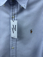 Maison Vallin|Chemise Ralph Lauren—Rayure Bleu horizon