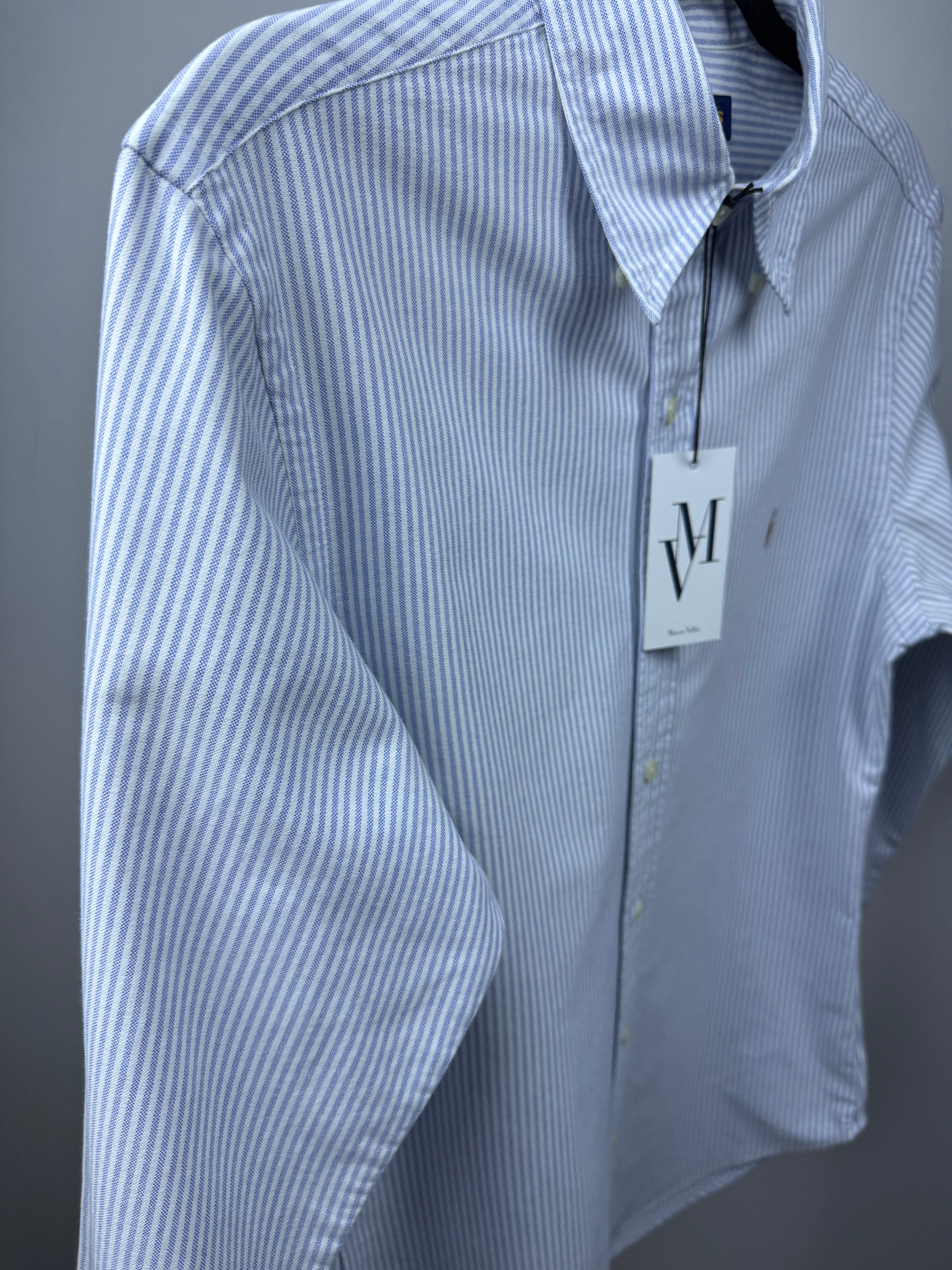 Maison Vallin|Chemise Ralph Lauren—Rayure Bleu horizon