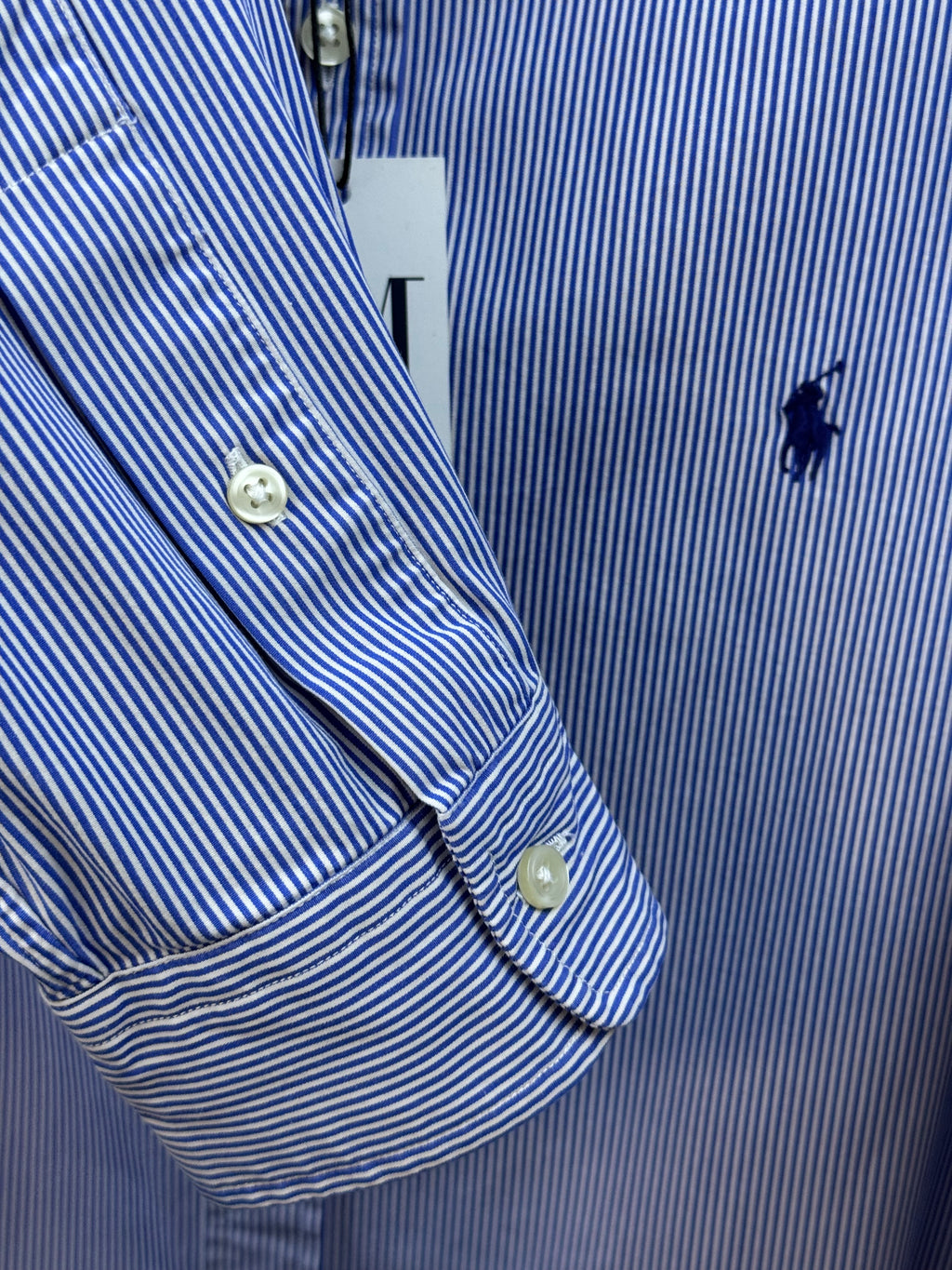 Maison Vallin|Chemise Ralph Lauren—Rayure Azur