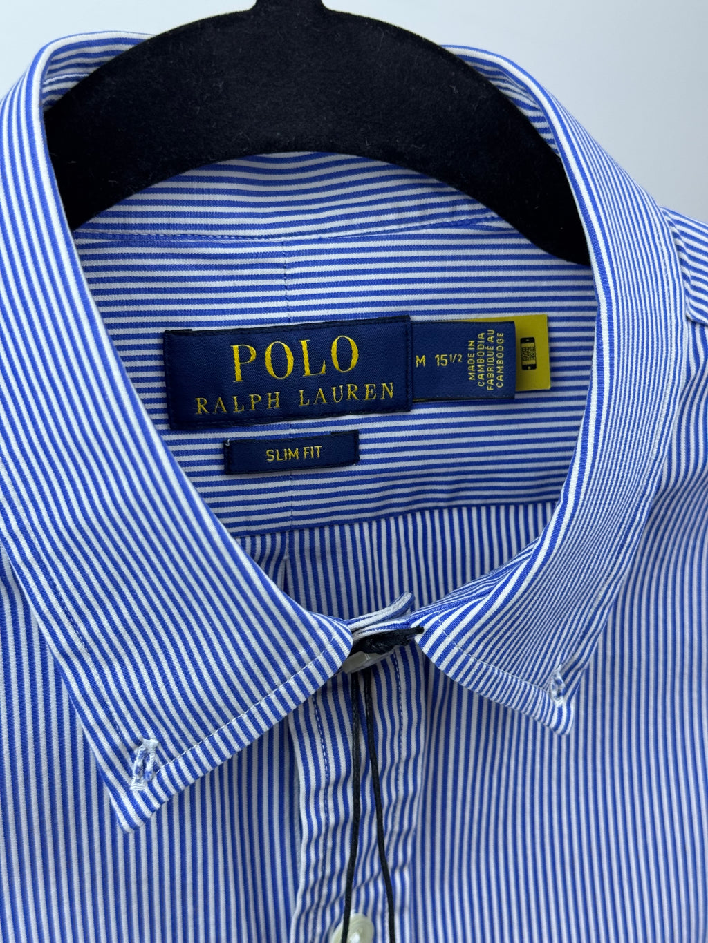 Maison Vallin|Chemise Ralph Lauren—Rayure Azur