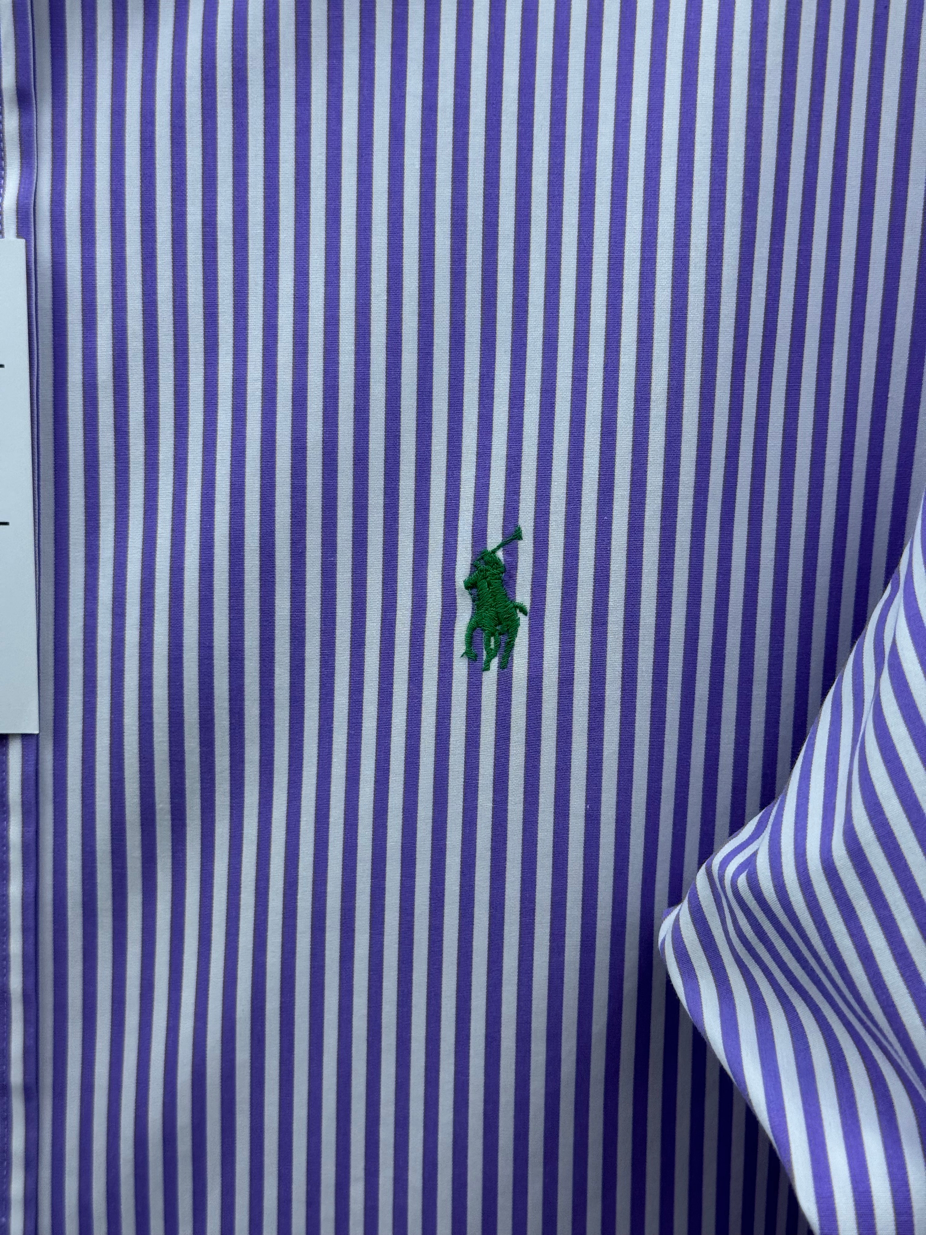 Maison Vallin|Chemise Ralph Lauren—Rayure violette Perle