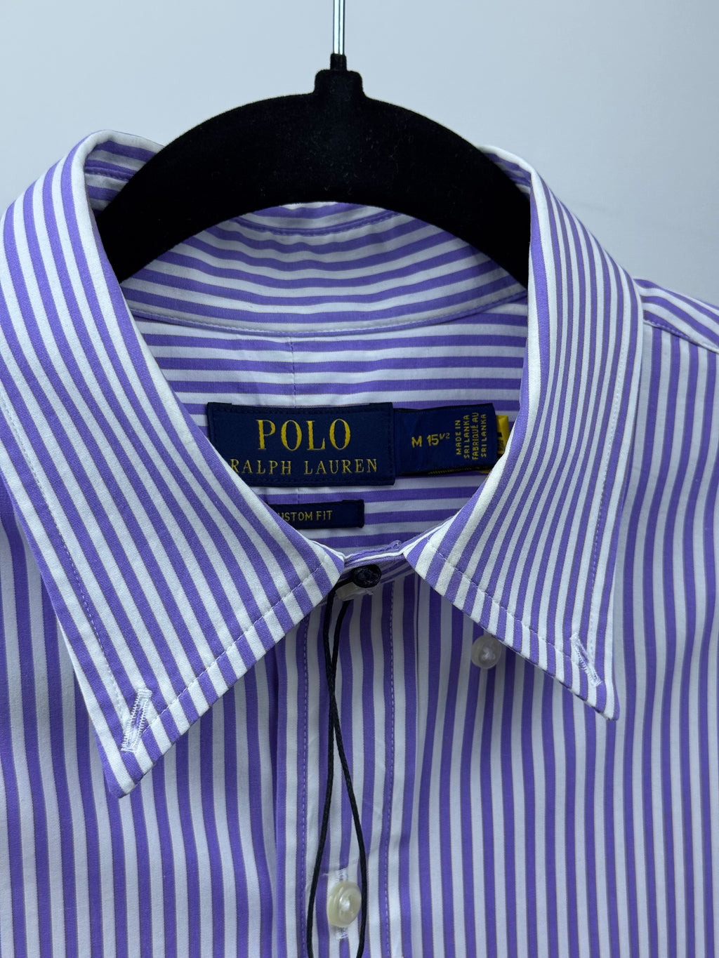 Maison Vallin|Chemise Ralph Lauren—Rayure violette Perle