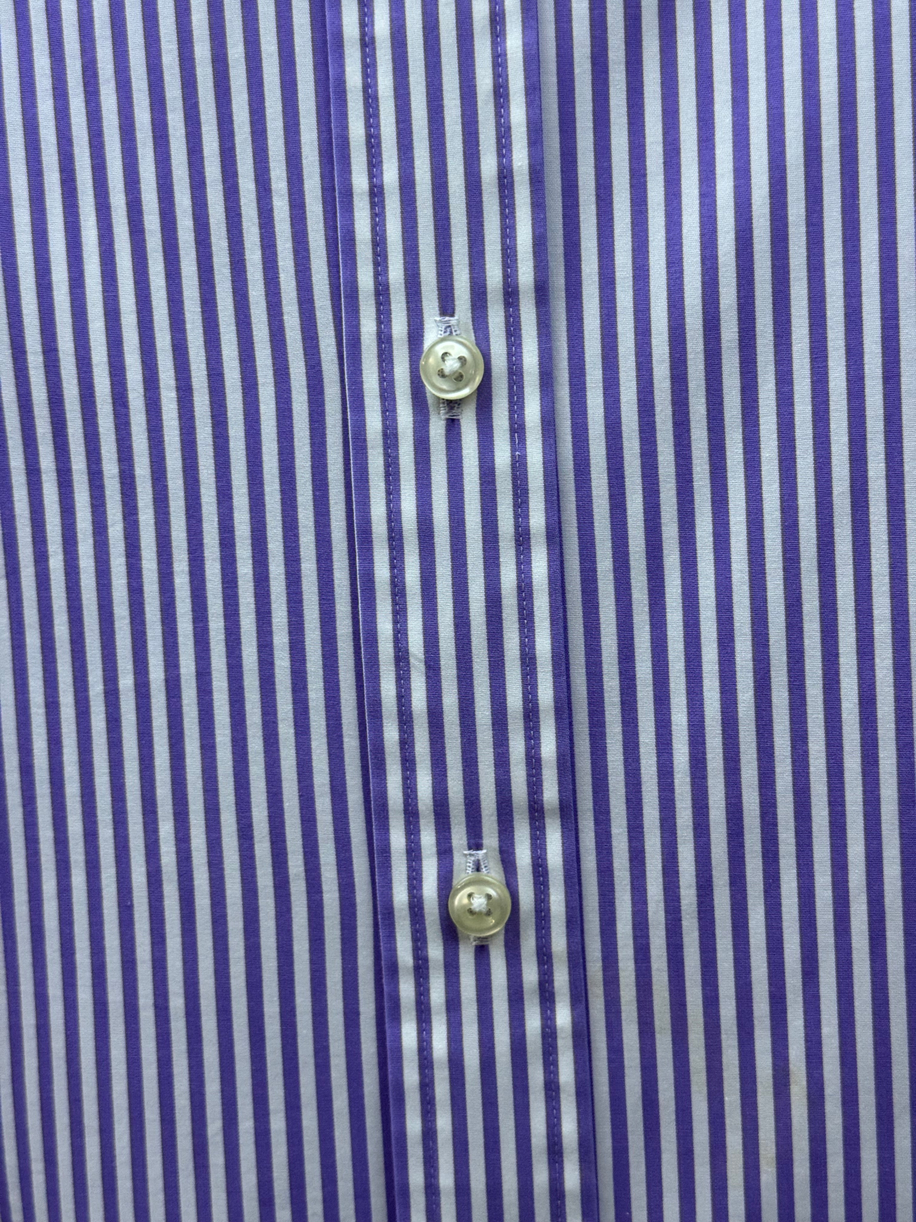 Maison Vallin|Chemise Ralph Lauren—Rayure violette Perle