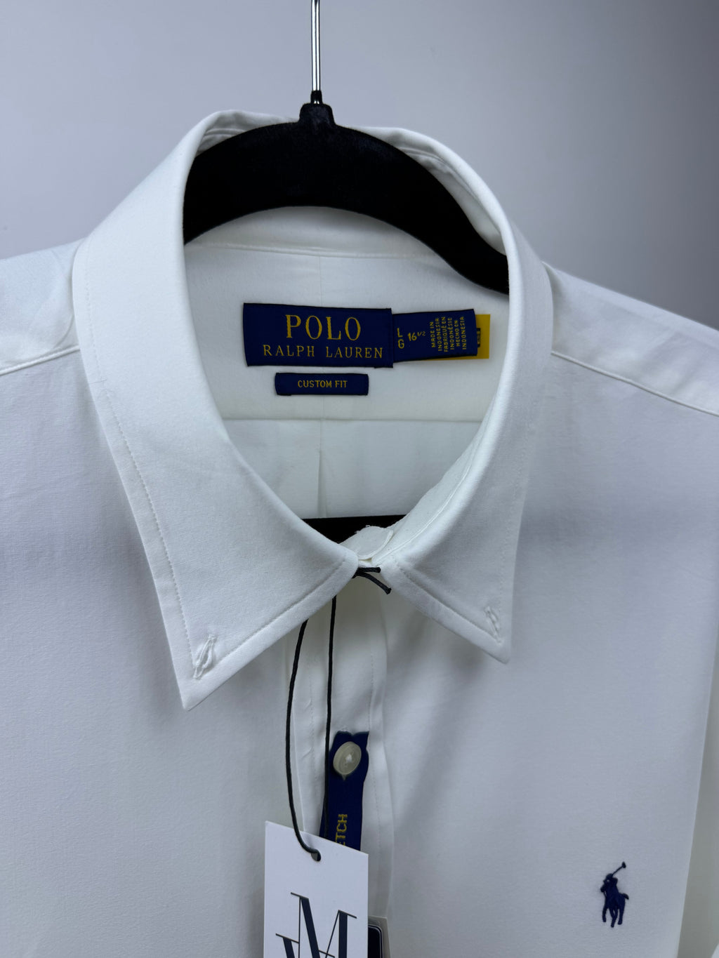 Maison Vallin|Chemise Ralph Lauren—Oxford Blanc Héritage