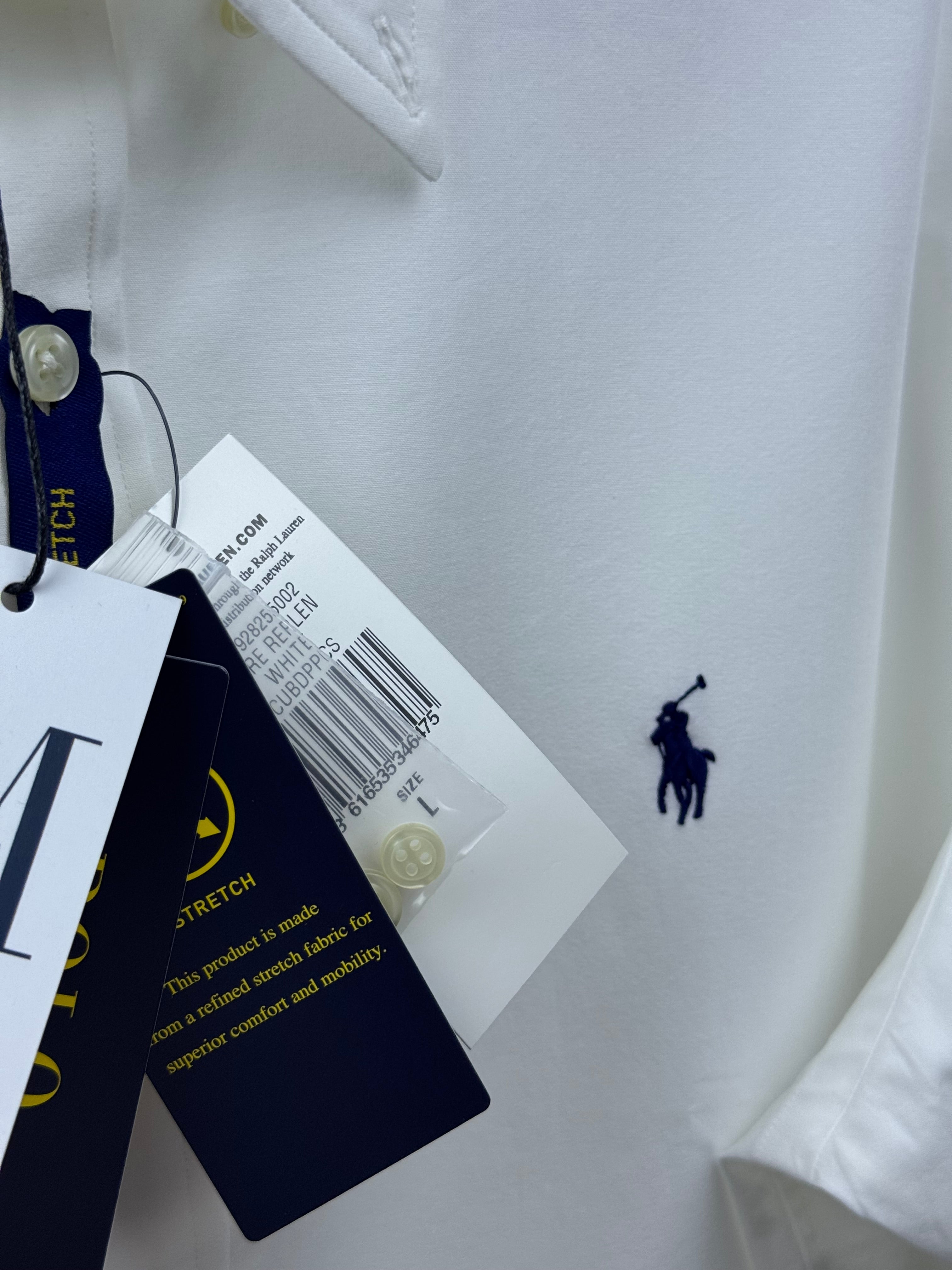 Maison Vallin|Chemise Ralph Lauren—Oxford Blanc Héritage