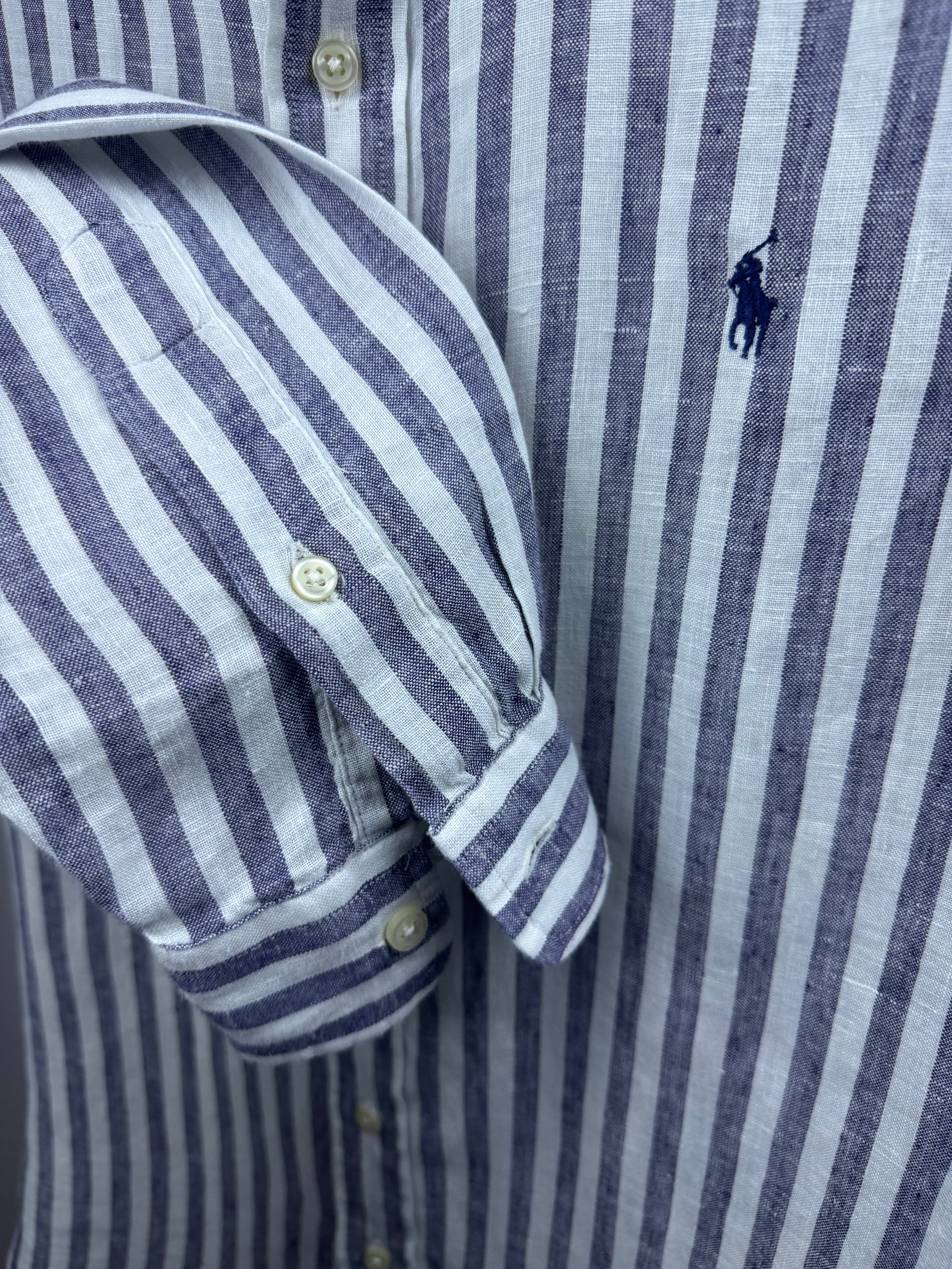 Maison Vallin|Chemise Ralph Lauren—Rayure port Grimaud