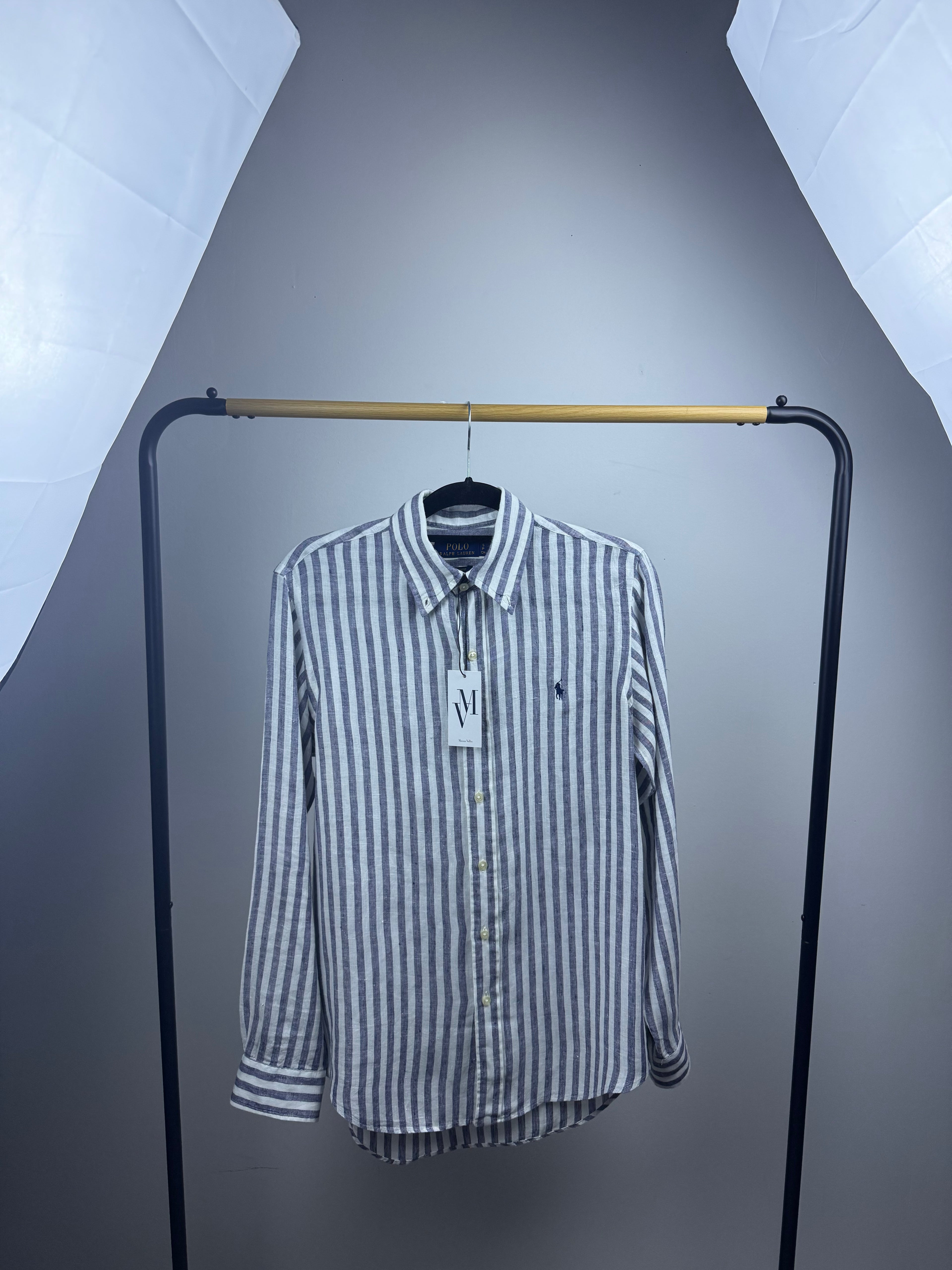 Maison Vallin|Chemise Ralph Lauren—Rayure port Grimaud