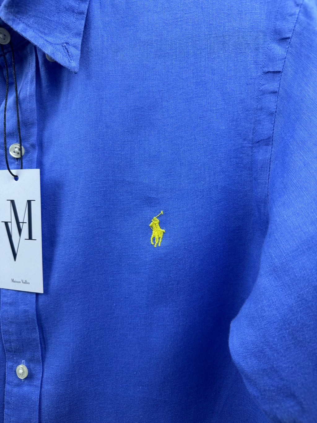 Maison Vallin|Chemise Ralph Lauren—Bleu Monaco