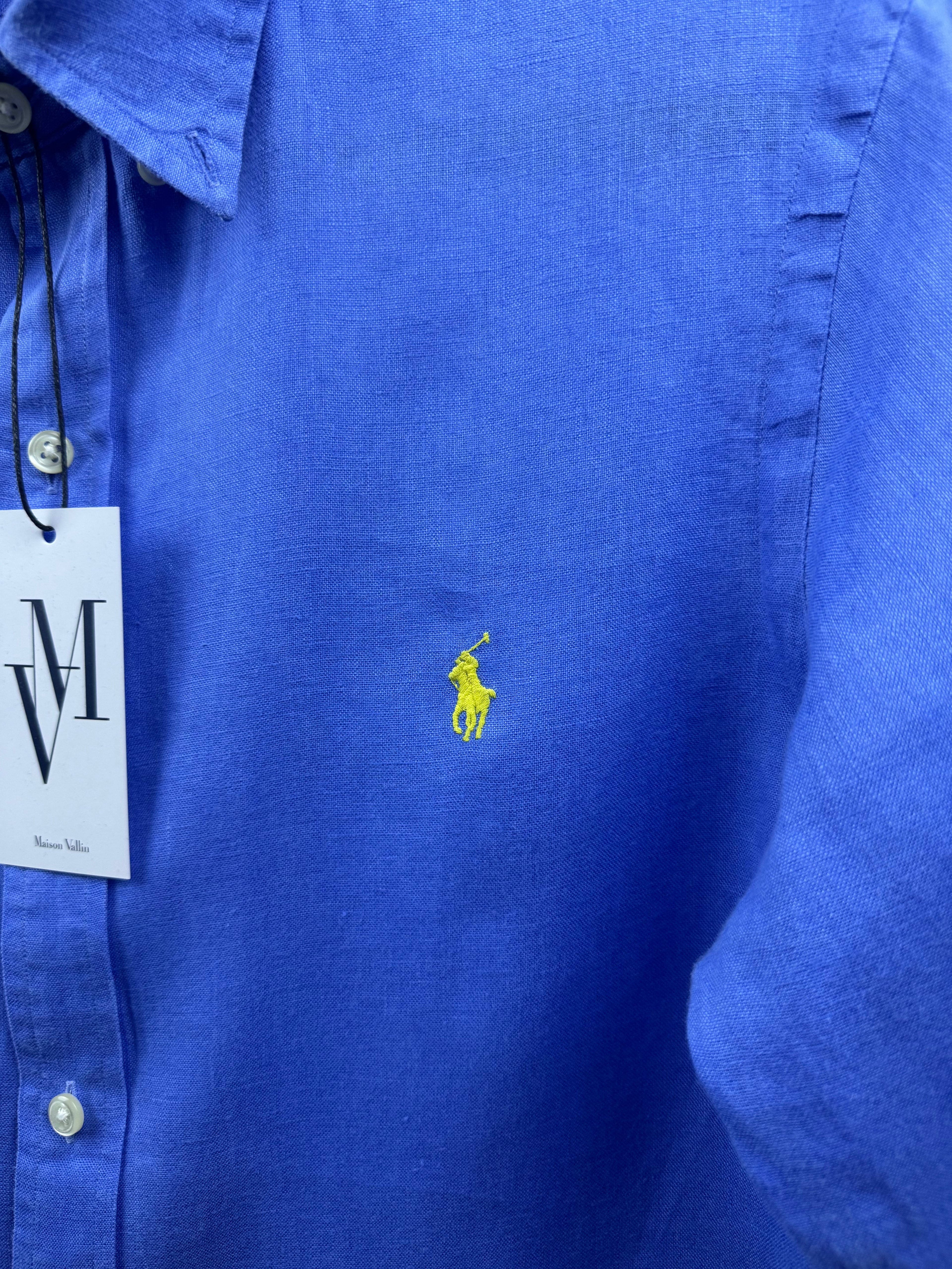 Maison Vallin|Chemise Ralph Lauren—Bleu Monaco