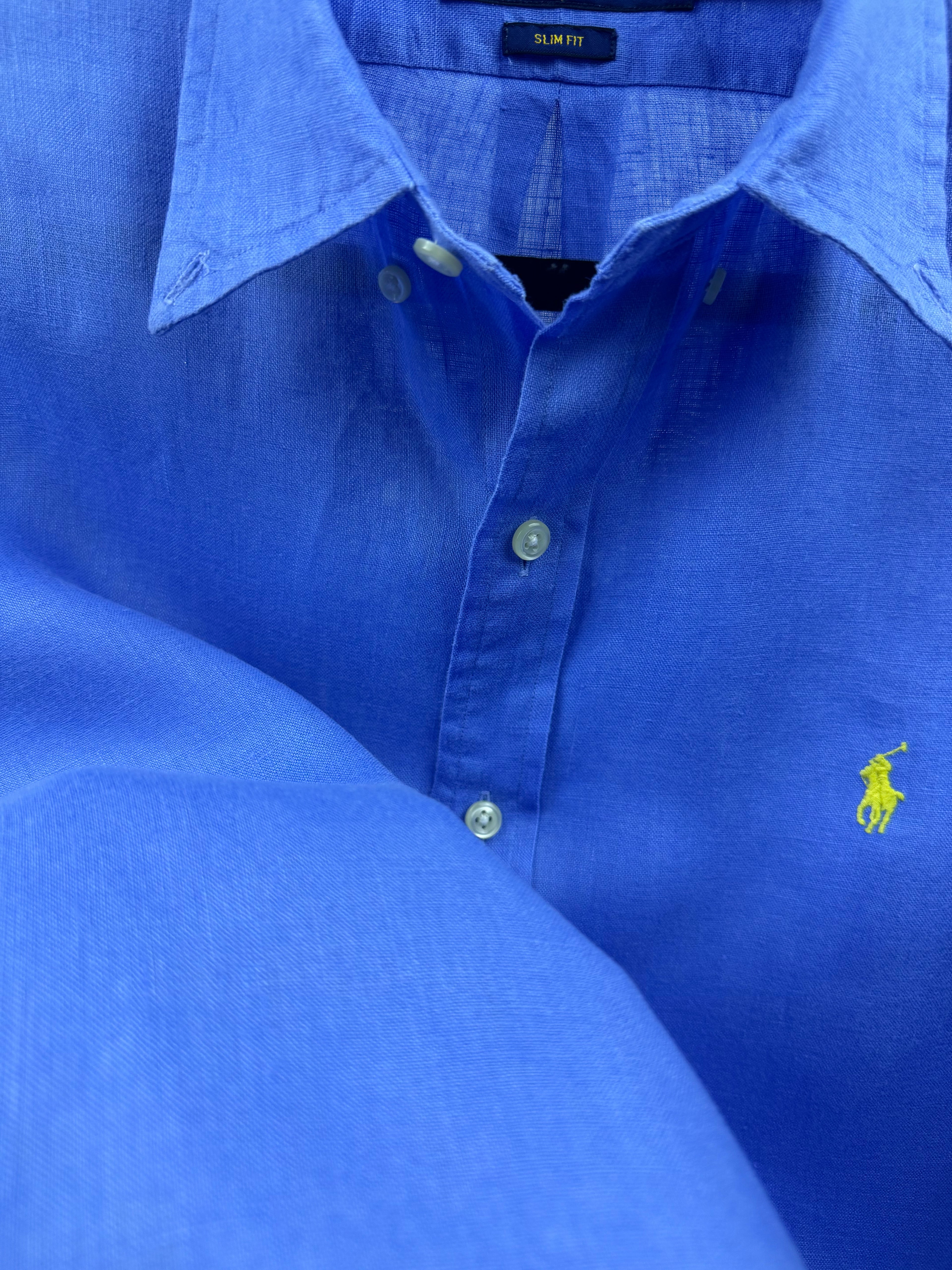 Maison Vallin|Chemise Ralph Lauren—Bleu Monaco