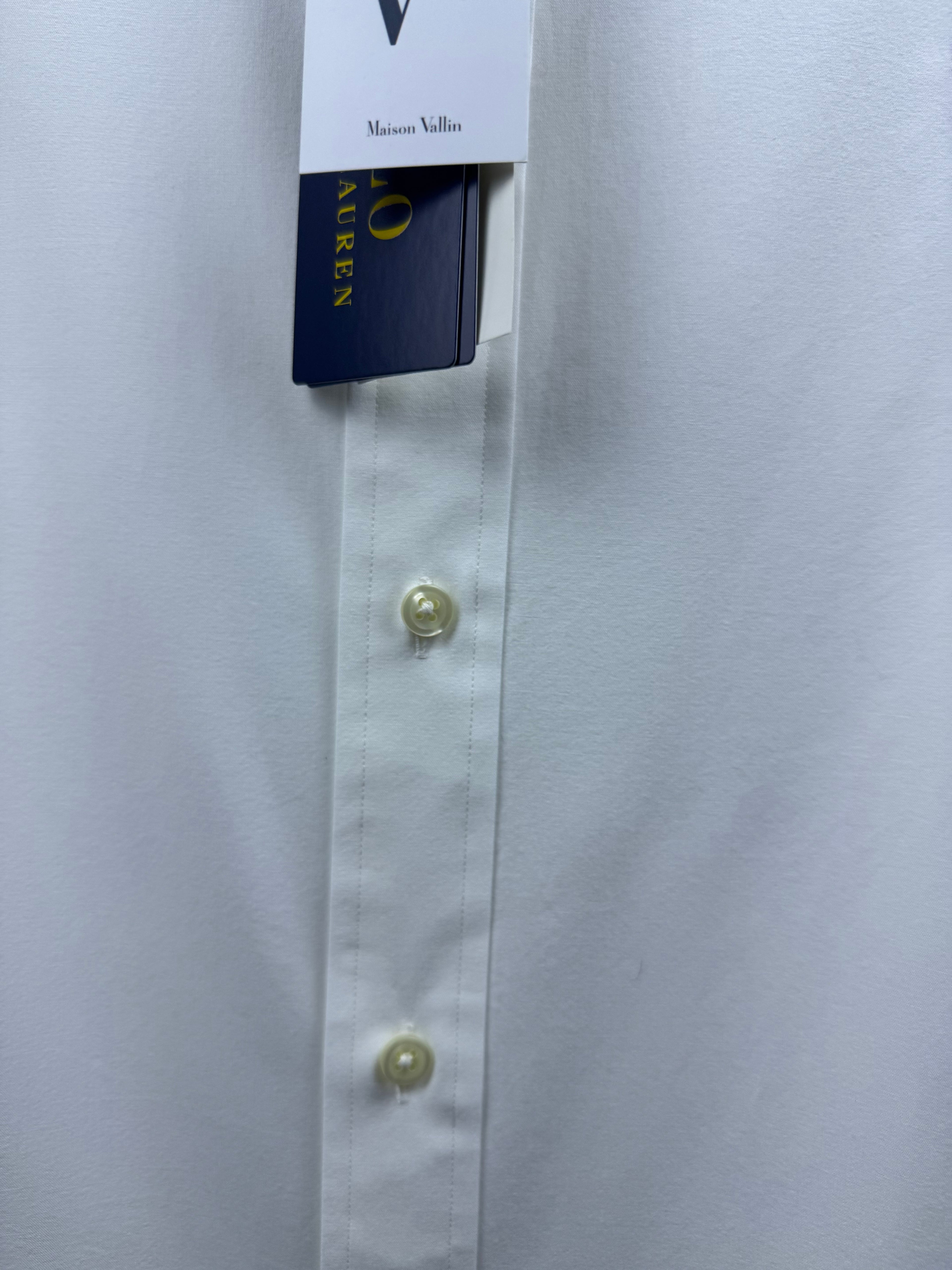 Maison Vallin|Chemise Ralph Lauren—Oxford Blanc Héritage