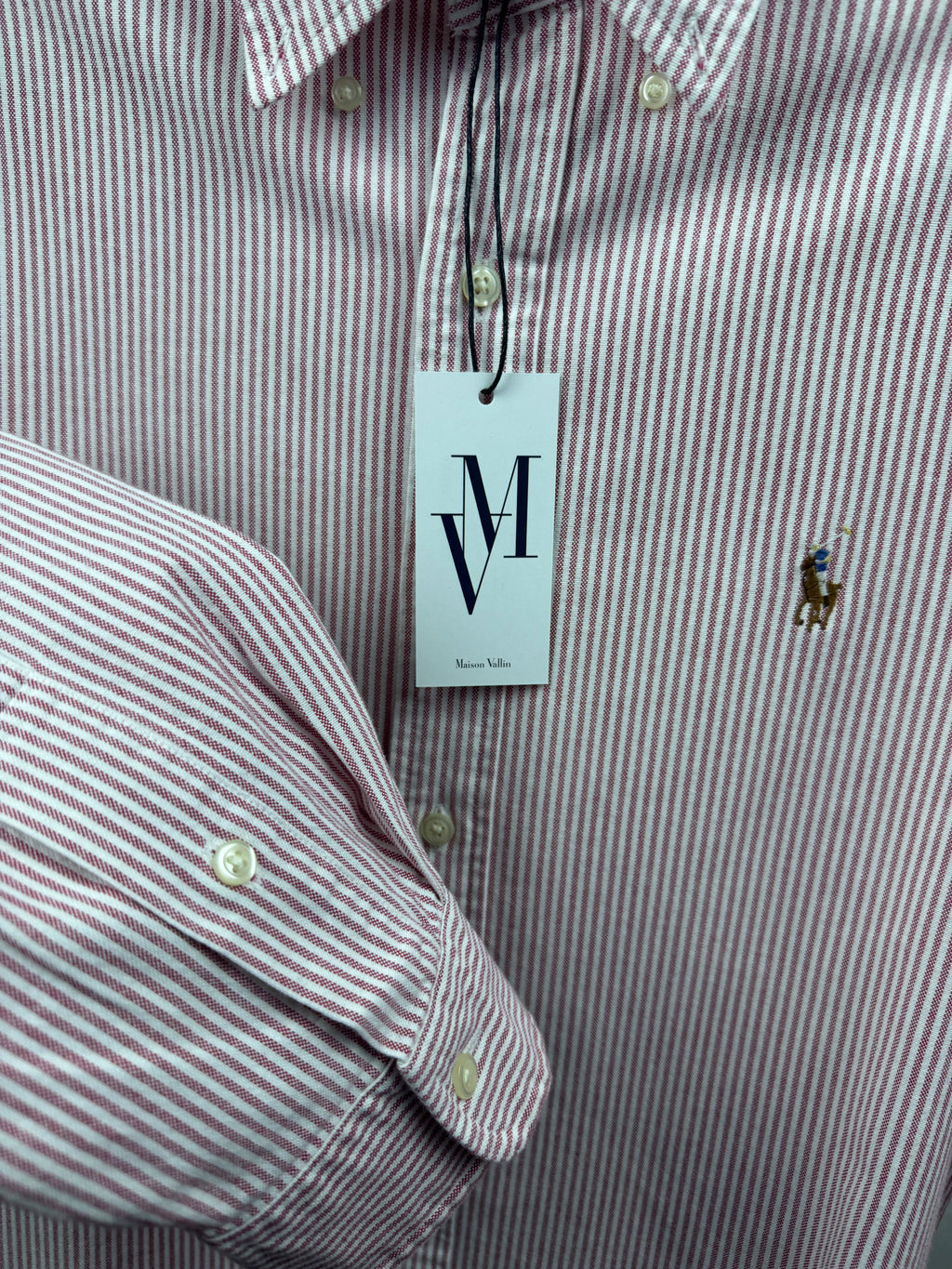 Maison Vallin|Chemise Ralph Lauren—Rose régate