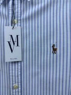 Maison Vallin|Chemise Ralph Lauren—Rayure Ciel