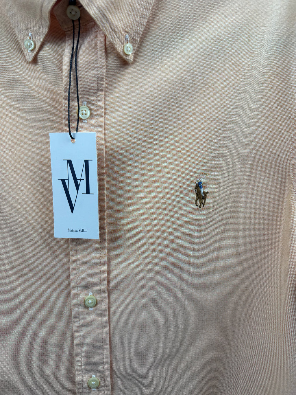 Maison Vallin|Chemise Ralph Lauren—Pêche Rosée