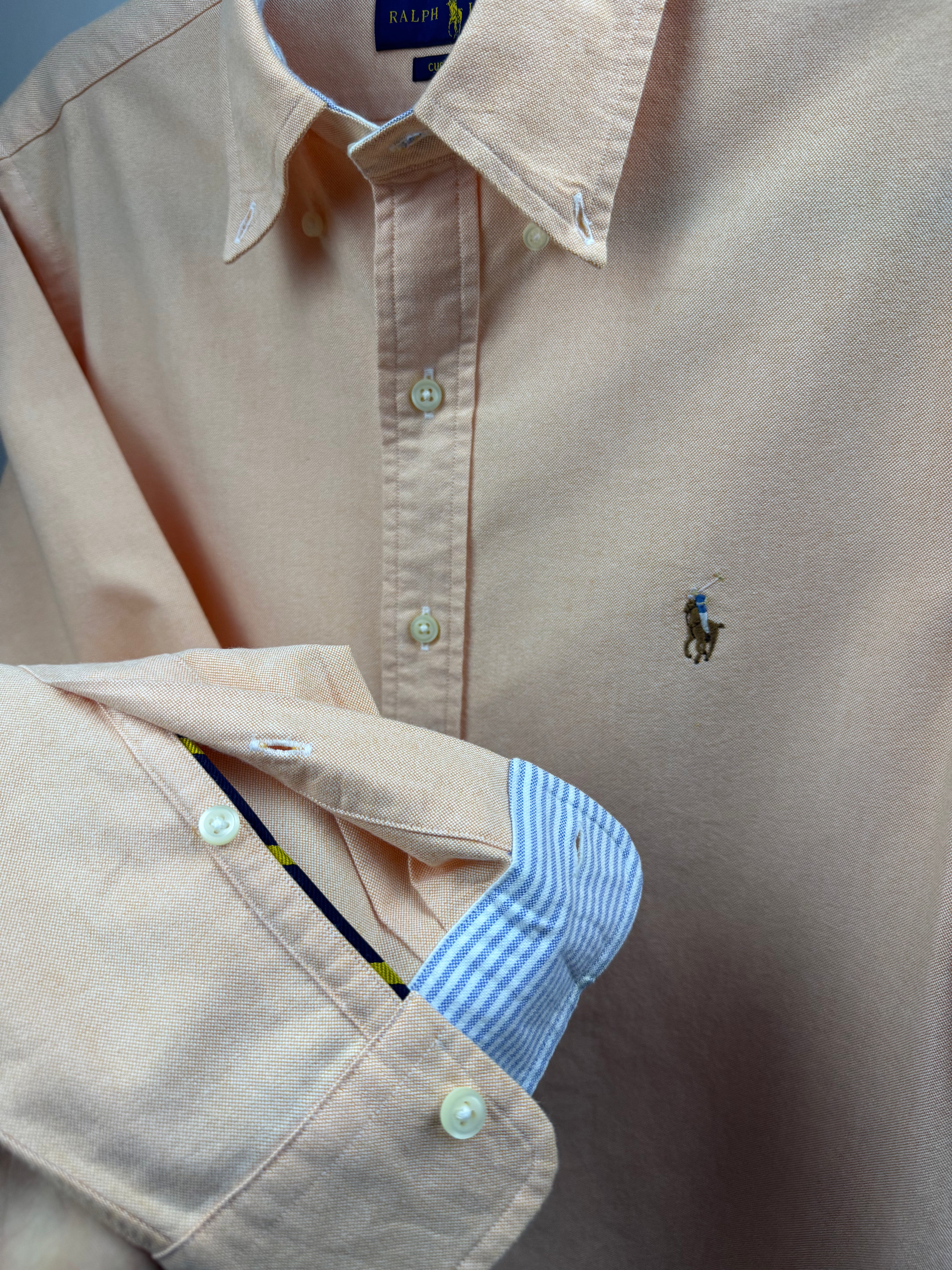Maison Vallin|Chemise Ralph Lauren—Pêche Rosée