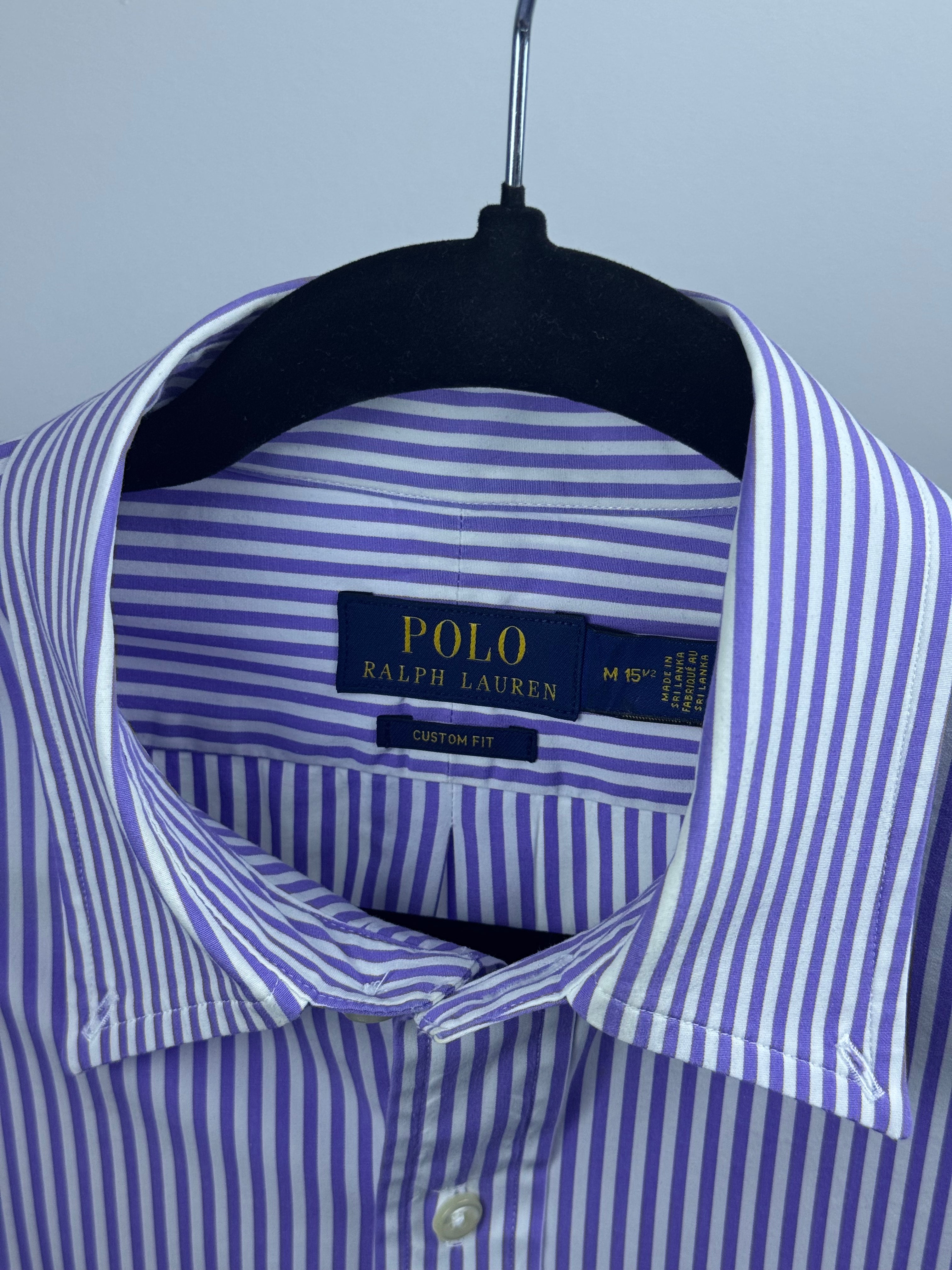 Maison Vallin|Chemise Ralph Lauren—Rayure violette Perle