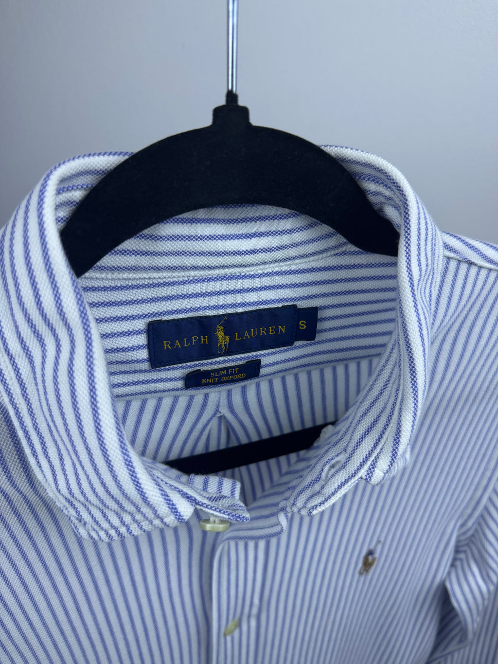 Maison Vallin|Chemise Ralph Lauren—Rayure matin Bleu