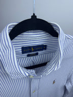 Maison Vallin|Chemise Ralph Lauren—Rayure matin Bleu