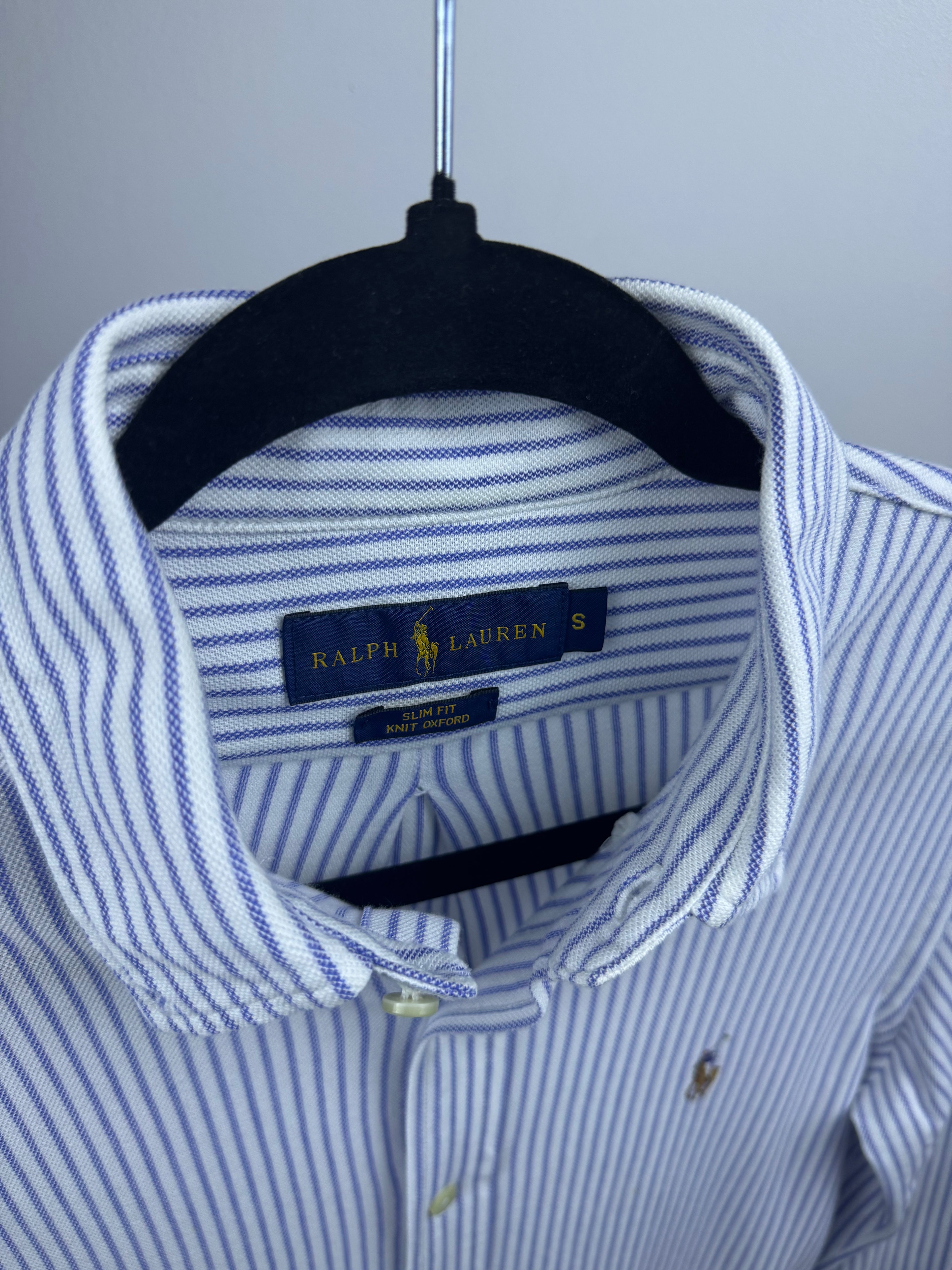 Maison Vallin|Chemise Ralph Lauren—Rayure matin Bleu