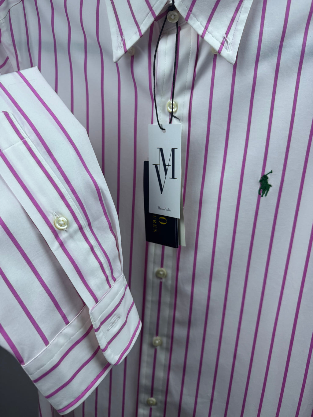 Maison Vallin|Chemise Ralph Lauren—Rose Saint-Tropez