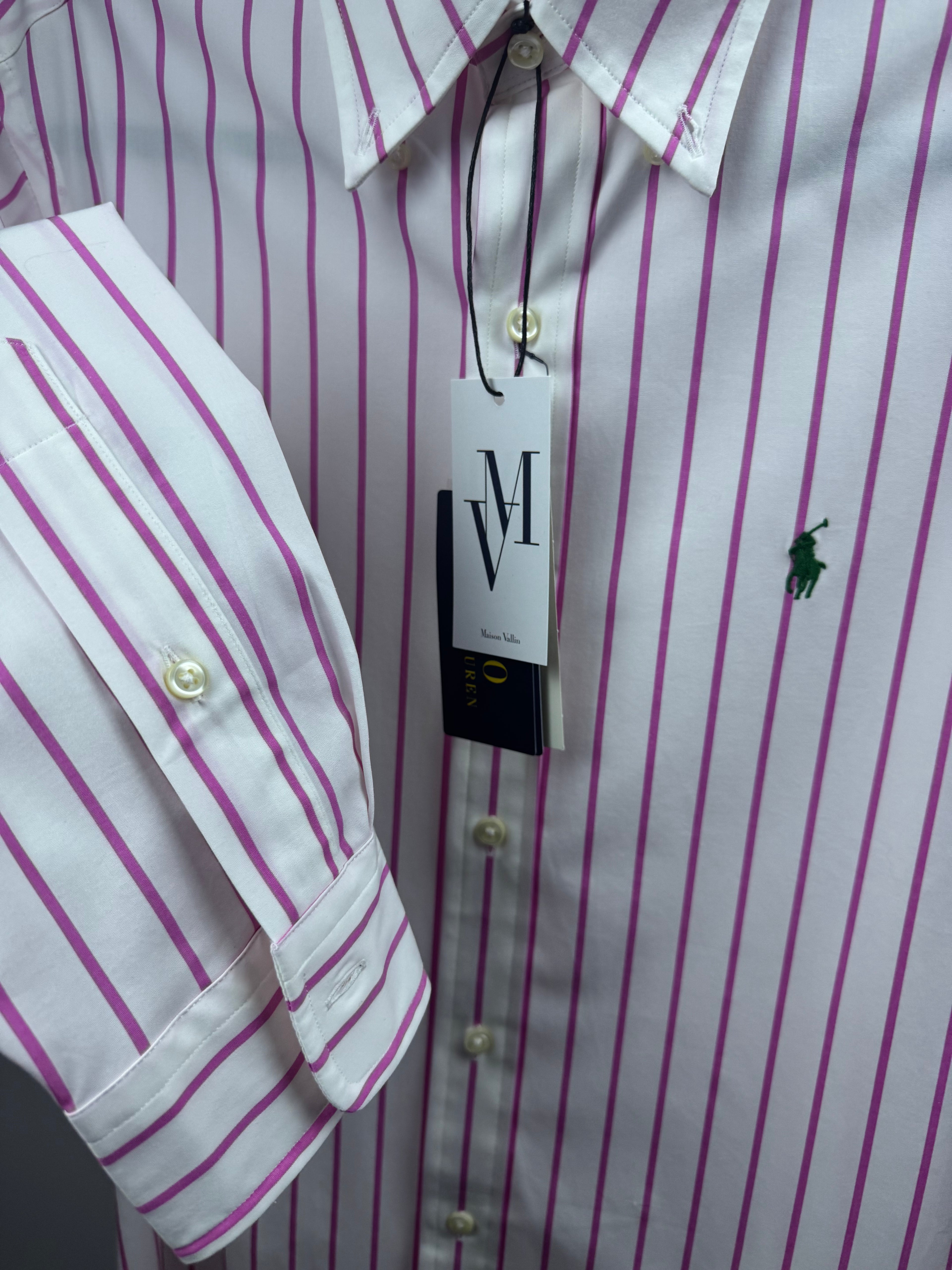 Maison Vallin|Chemise Ralph Lauren—Rose Saint-Tropez