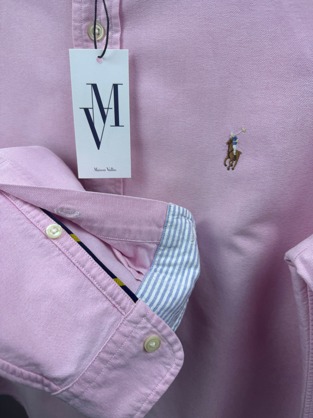 Maison Vallin|Chemise Ralph Lauren—Rose Riviera