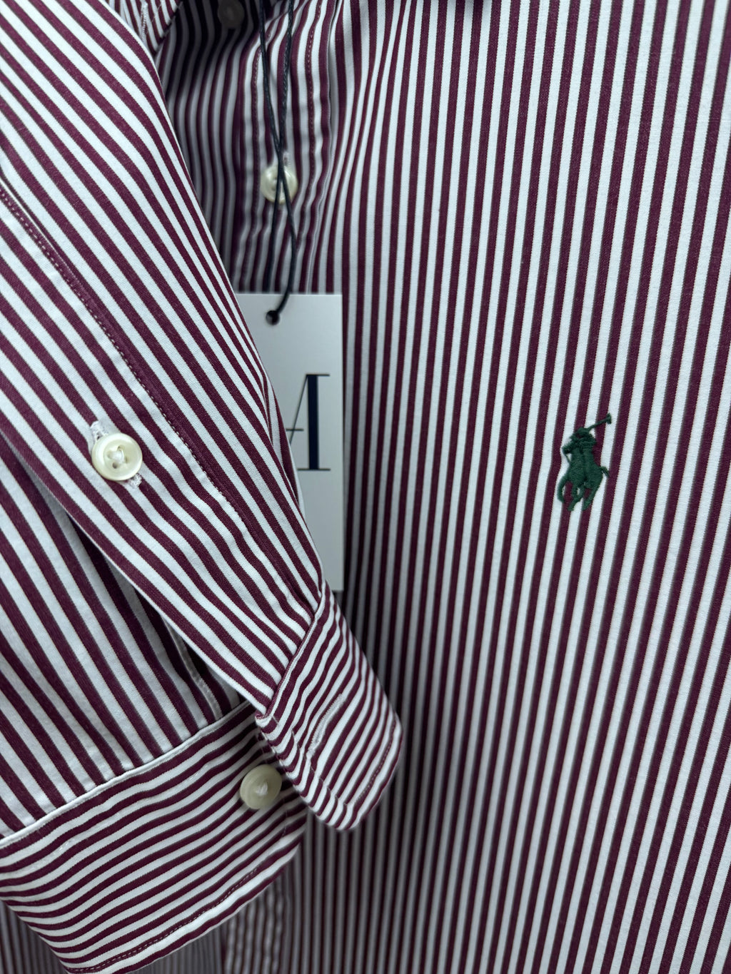 Maison Vallin|Chemise Ralph Lauren—Grenat Riviera