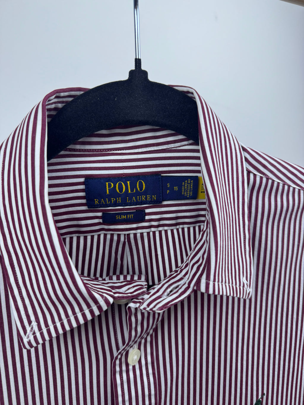 Maison Vallin|Chemise Ralph Lauren—Grenat Riviera
