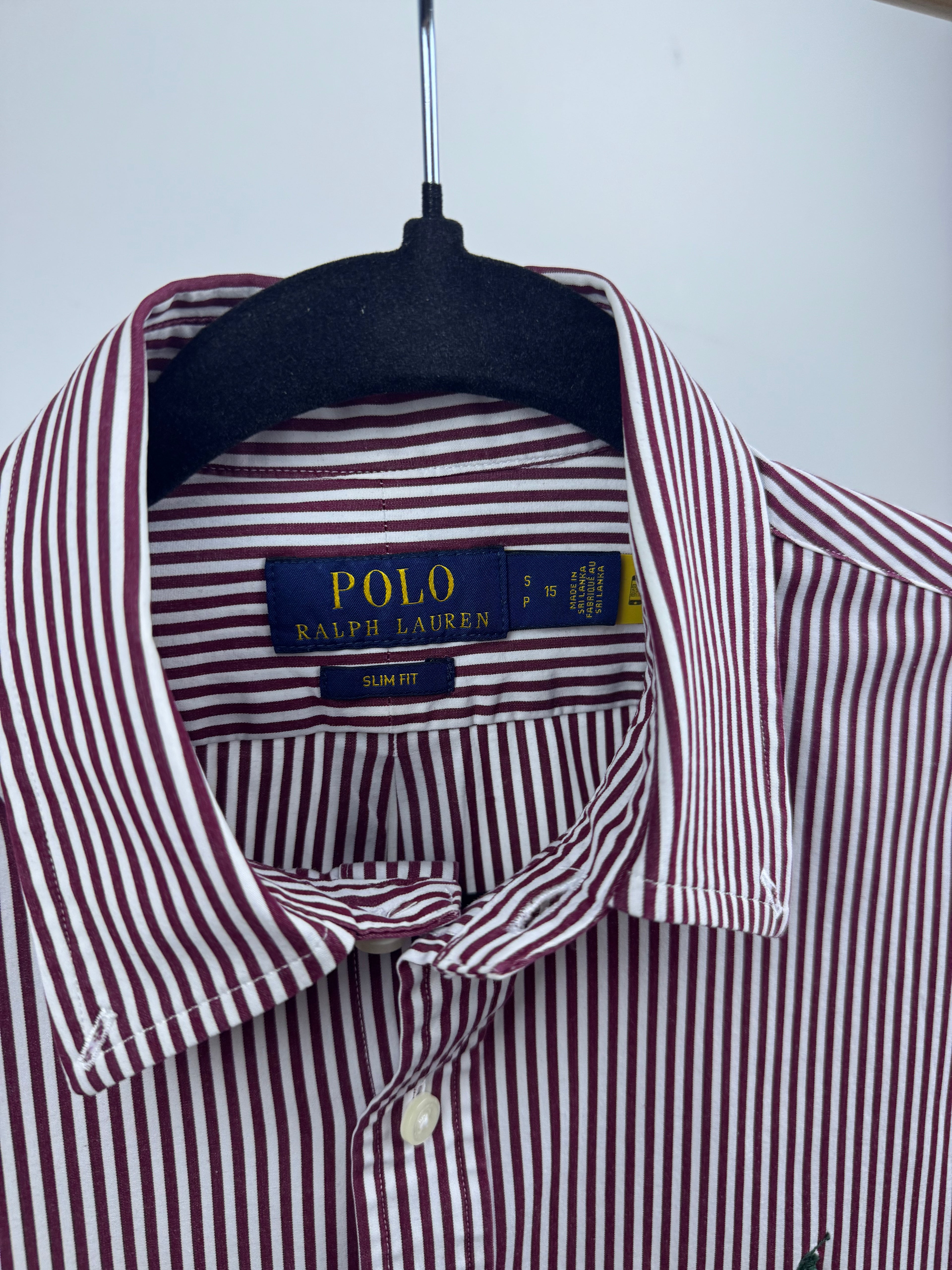 Maison Vallin|Chemise Ralph Lauren—Grenat Riviera