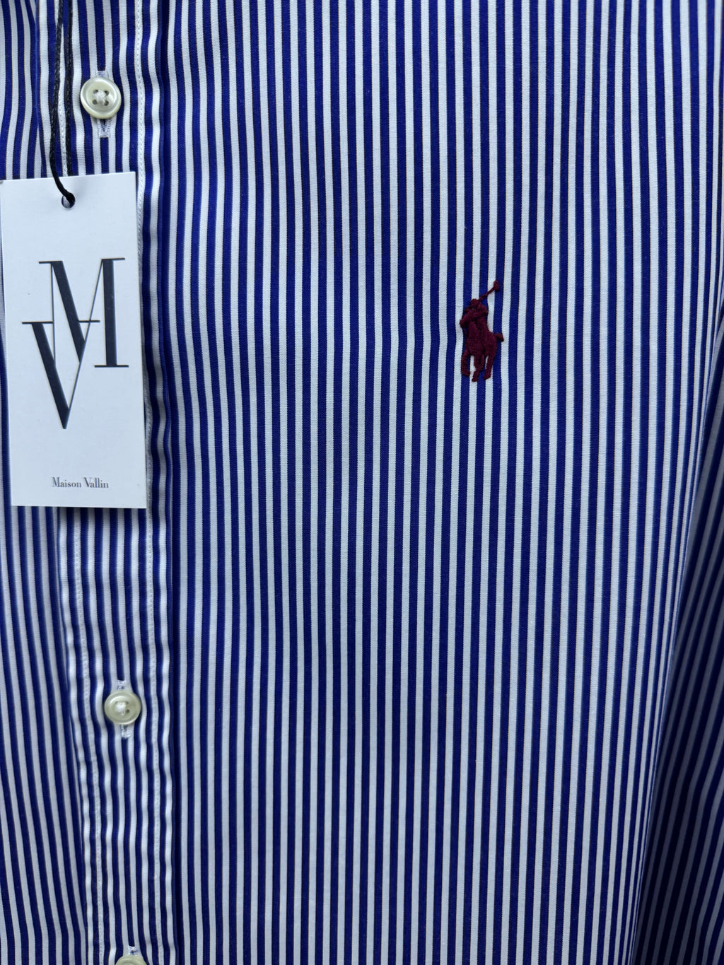 Maison Vallin|Chemise Ralph Lauren—Rayure Marina