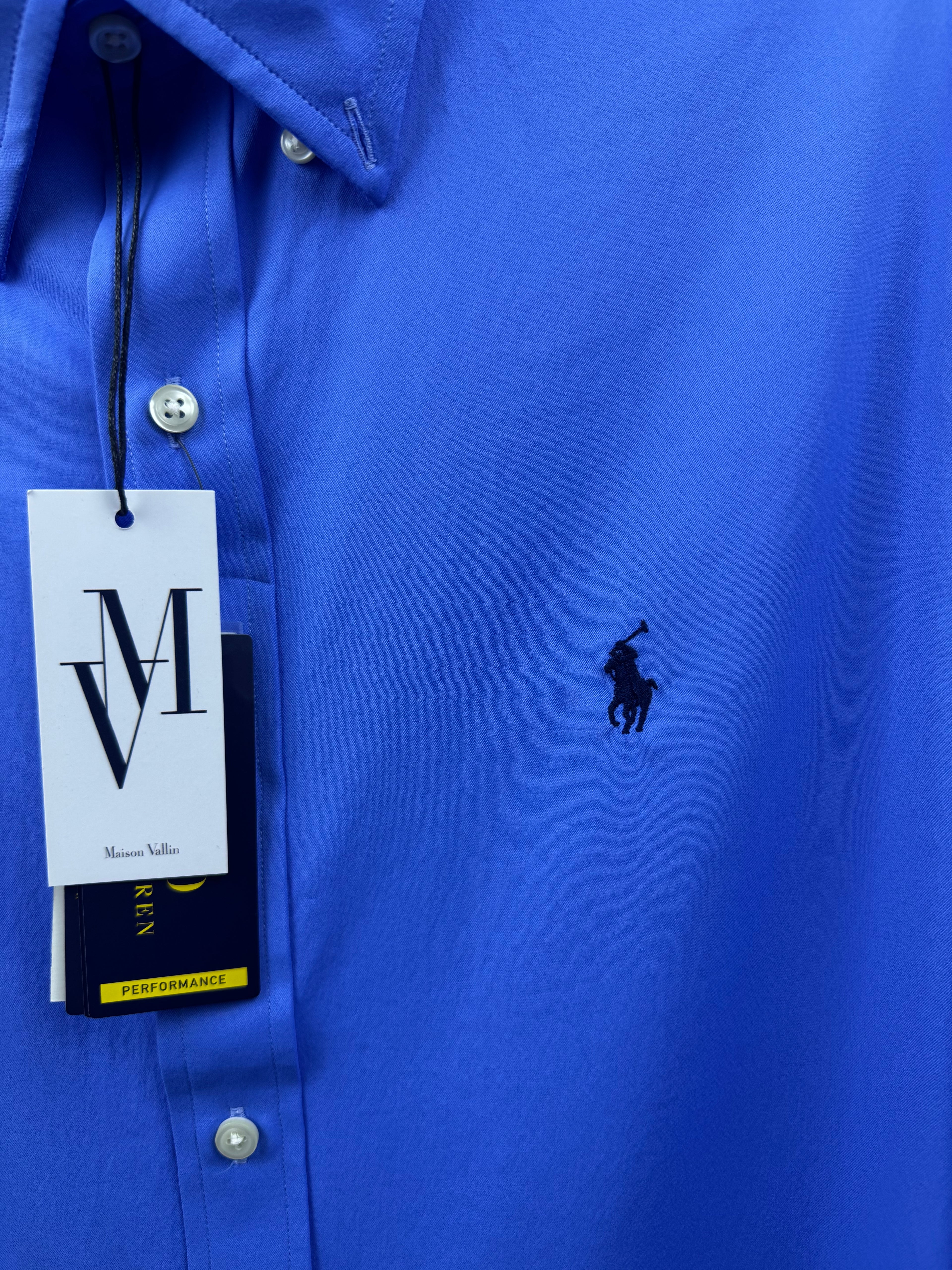 Maison Vallin|Chemise Ralph Lauren—Bleu Amalfi